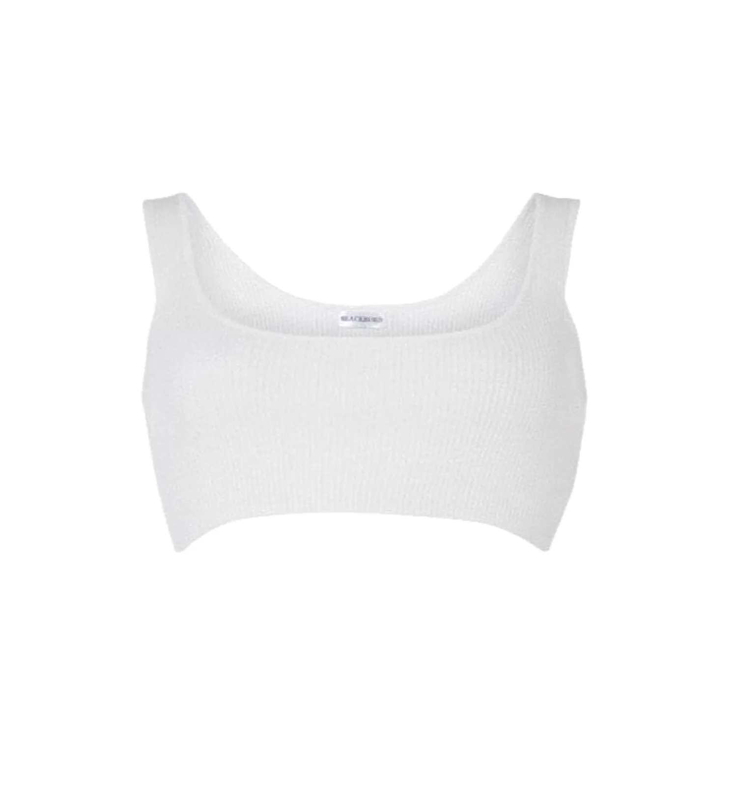Soft white crop top