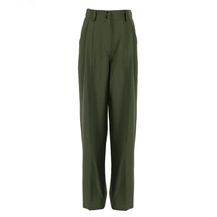 Khaki Green Gretta Trousers