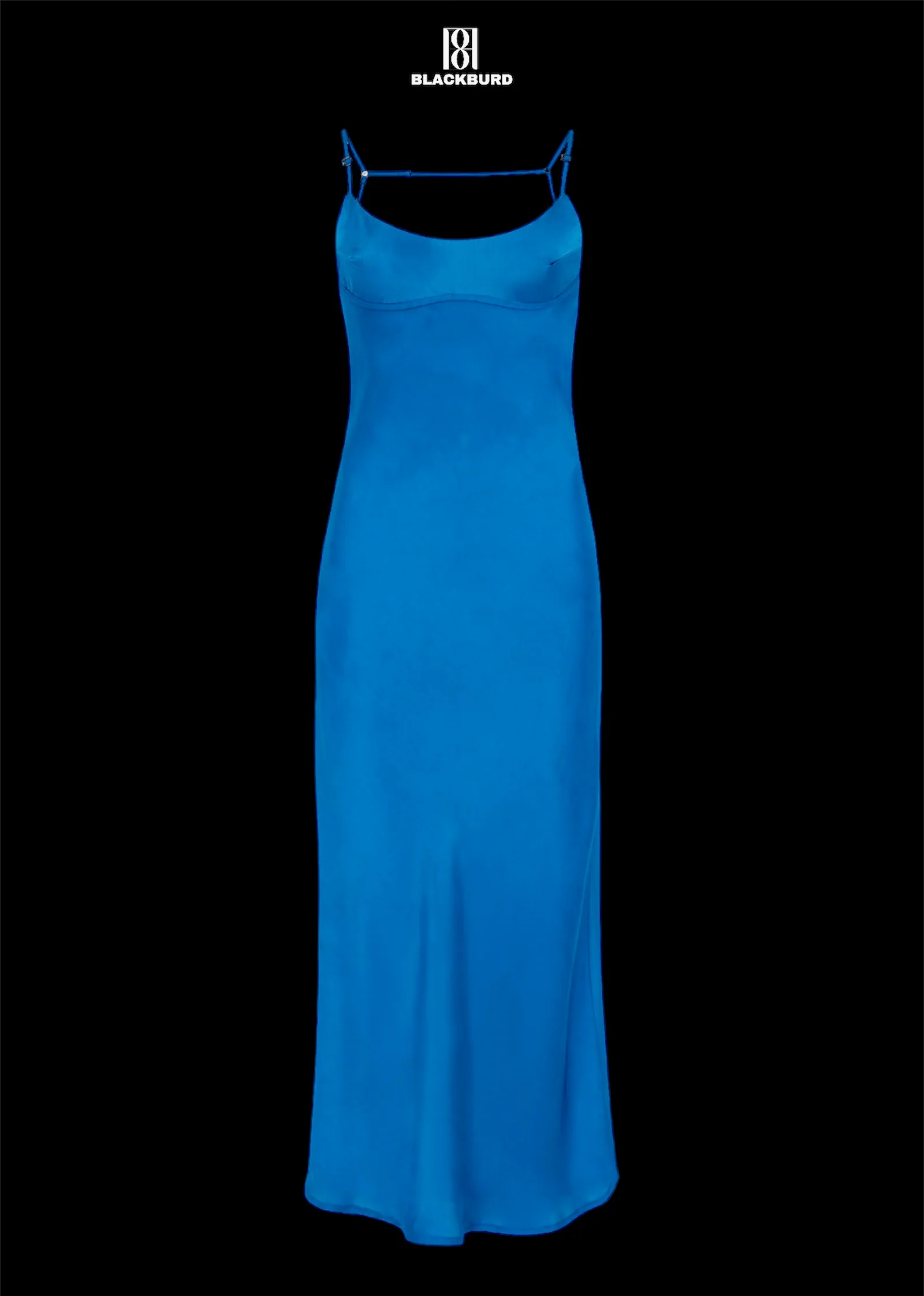 Ceylon Blue Midi Dress