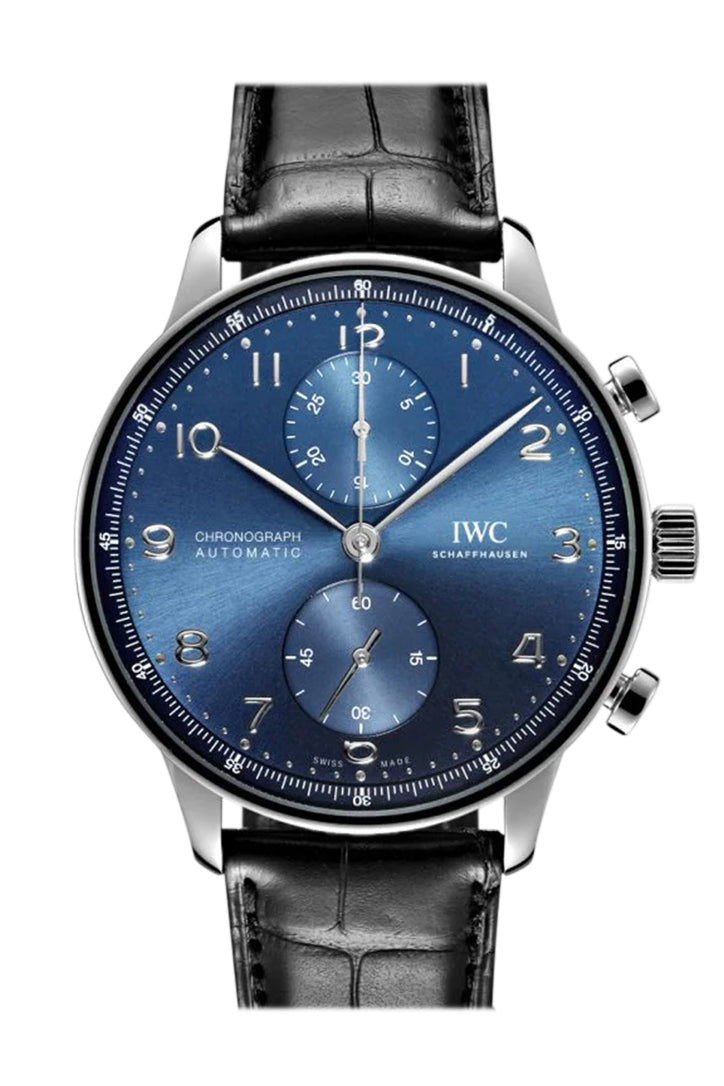 IWC Portuguese Chronograph Automatic Blue Dial Men's Watch IW371606 - Imitation-watches