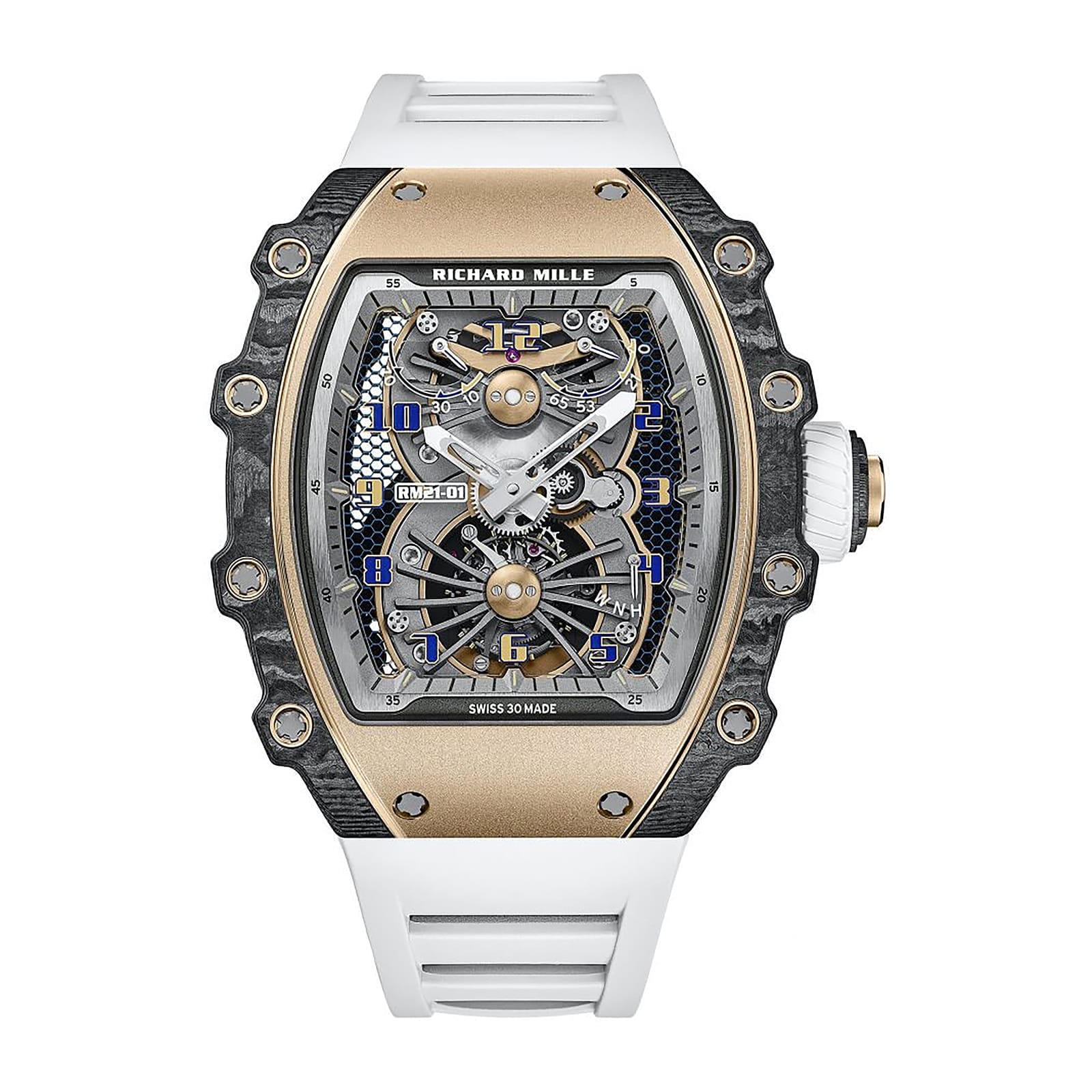 Fake Richard Mille Replica Watch RM 21-01 Tourbillon Aerodyne Limited Edition RMF - Imitation-watches