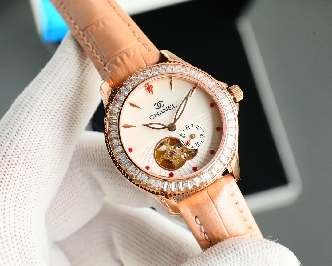 CHANEL🌸🌸🌸🌸 Crafted Jewellery Precision Ceramic Bracelet Diameter 35mm - 1 - Imitation-watches