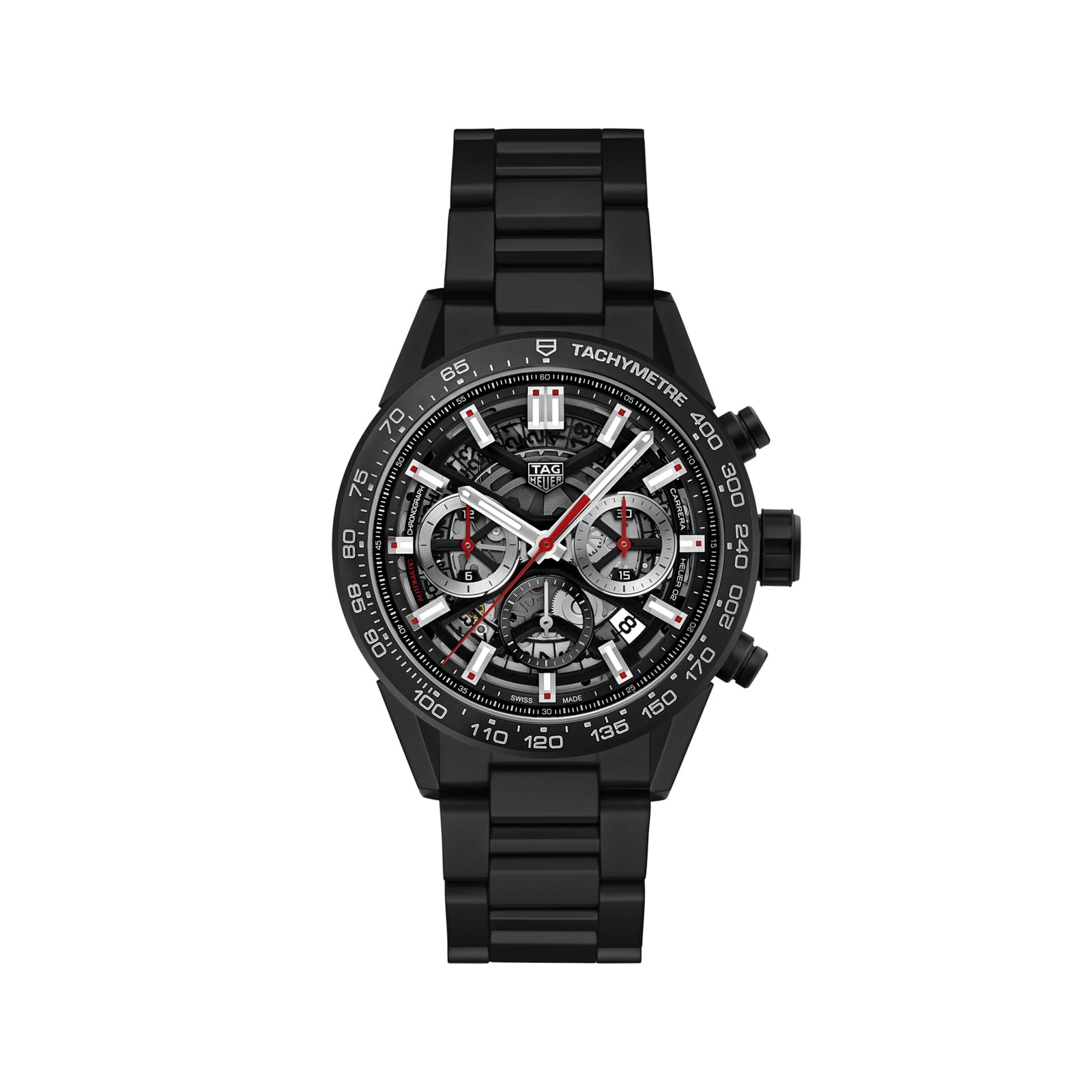 TAG Heuer Replica Watch Carrera Chronograph Automatic 43 mm Steel & Ceramic - Imitation-watches