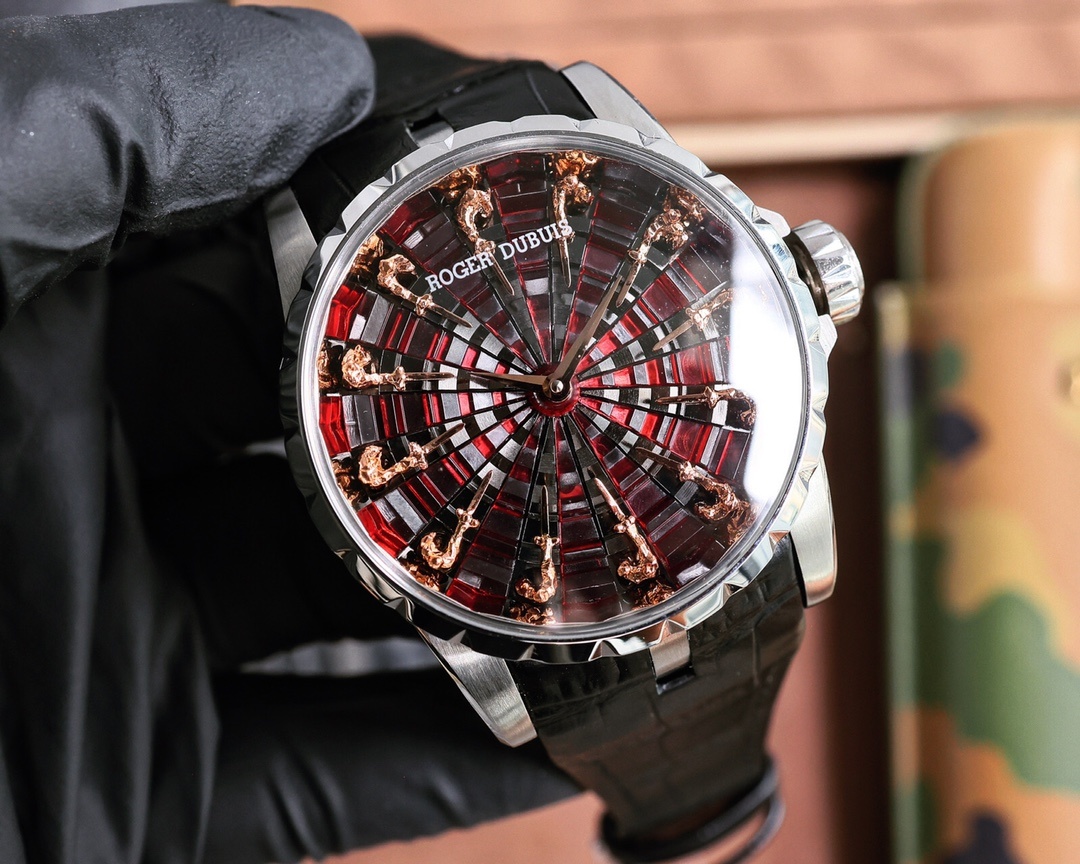 Roger Dubuis Royale Diamond 12 Bronze Men's Automatic Mechanical Watch - Imitation-watches