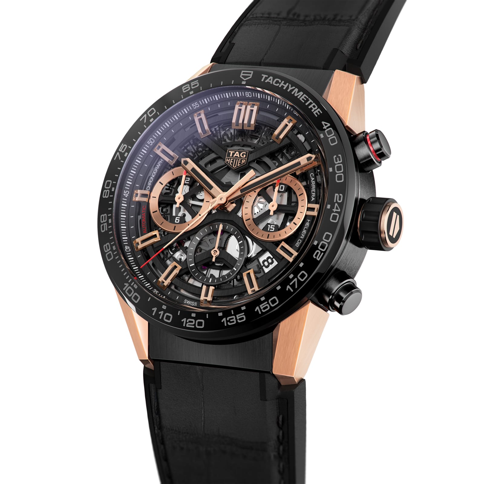 TAG Heuer Replica Watch Carrera Chronograph Automatic 43 mm Steel and Gold - Imitation-watches