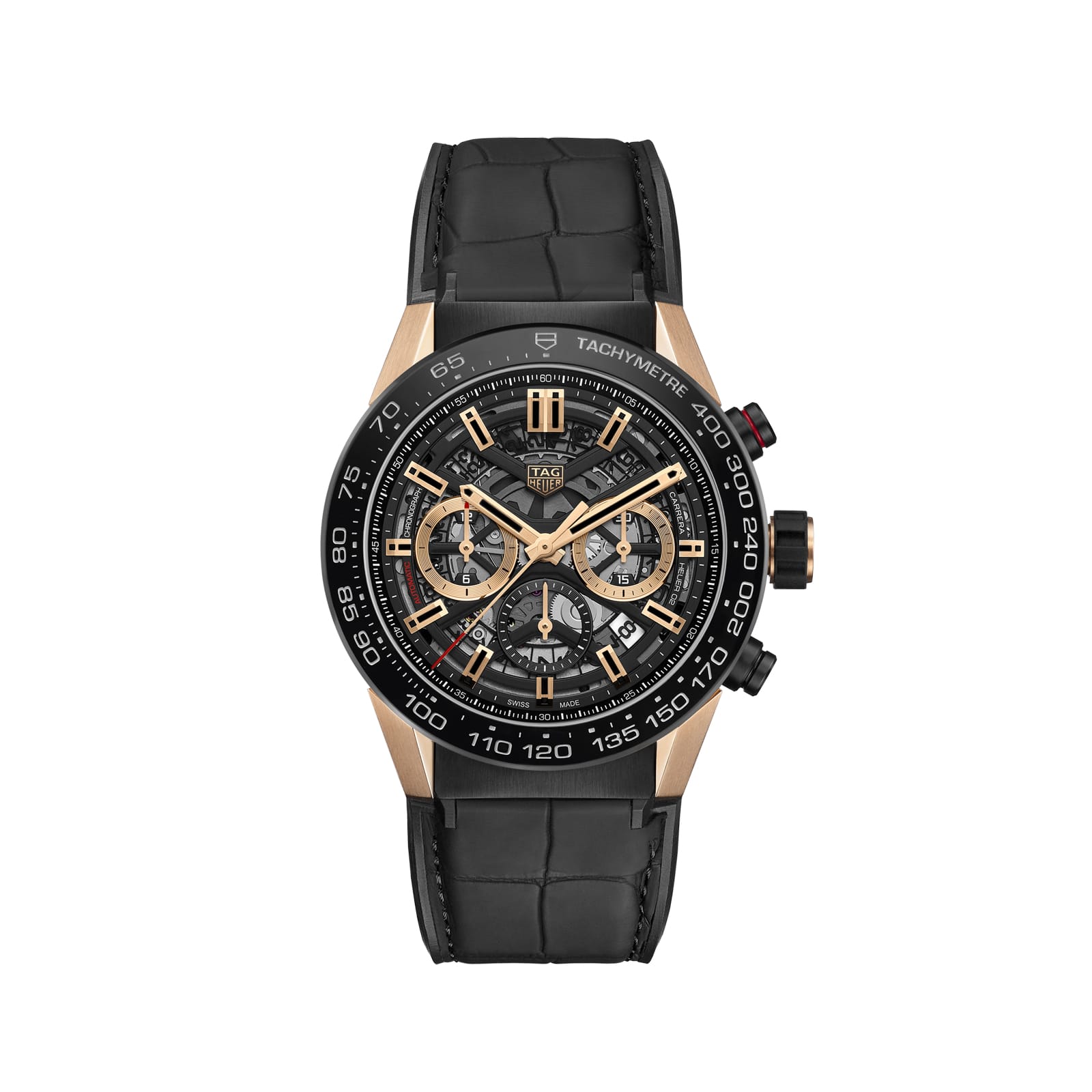 TAG Heuer Replica Watch Carrera Chronograph Automatic 45 mm Steel and Gold - Imitation-watches