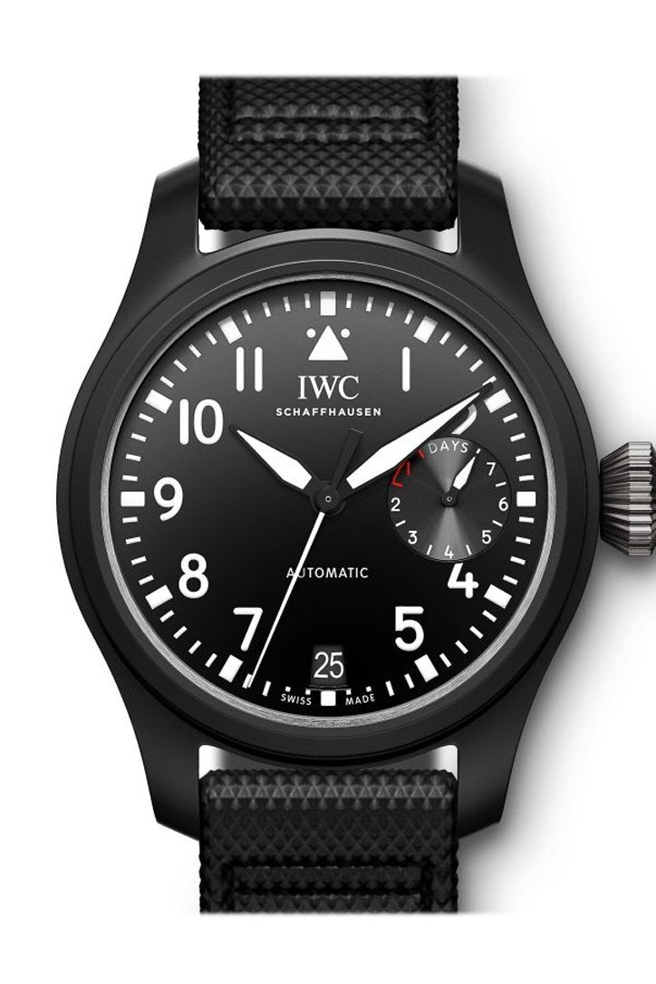 IWC Big Pilot Top Gun Automatic Black Dial 46mm Men's Watch IW502001 - Imitation-watches