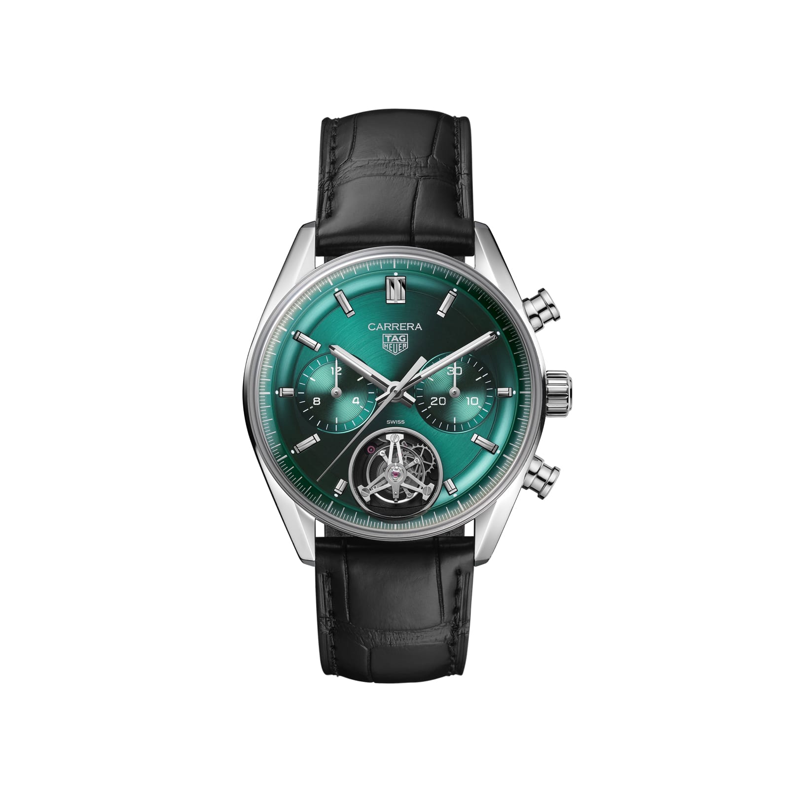 TAG Heuer Replica Watch CARRERA Chronograph Tourbillon Automatic 42 mm Steel - Imitation-watches