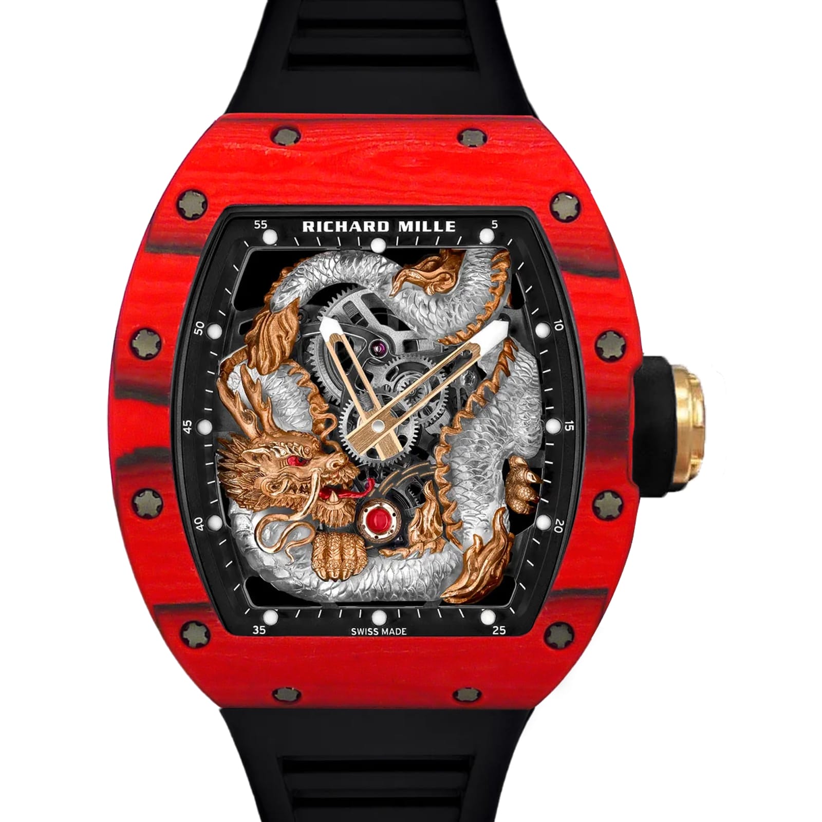 Richard Mille Replica Watch RM 57-03 Tourbillon Sapphire Dragon Limited Edition - Imitation-watches