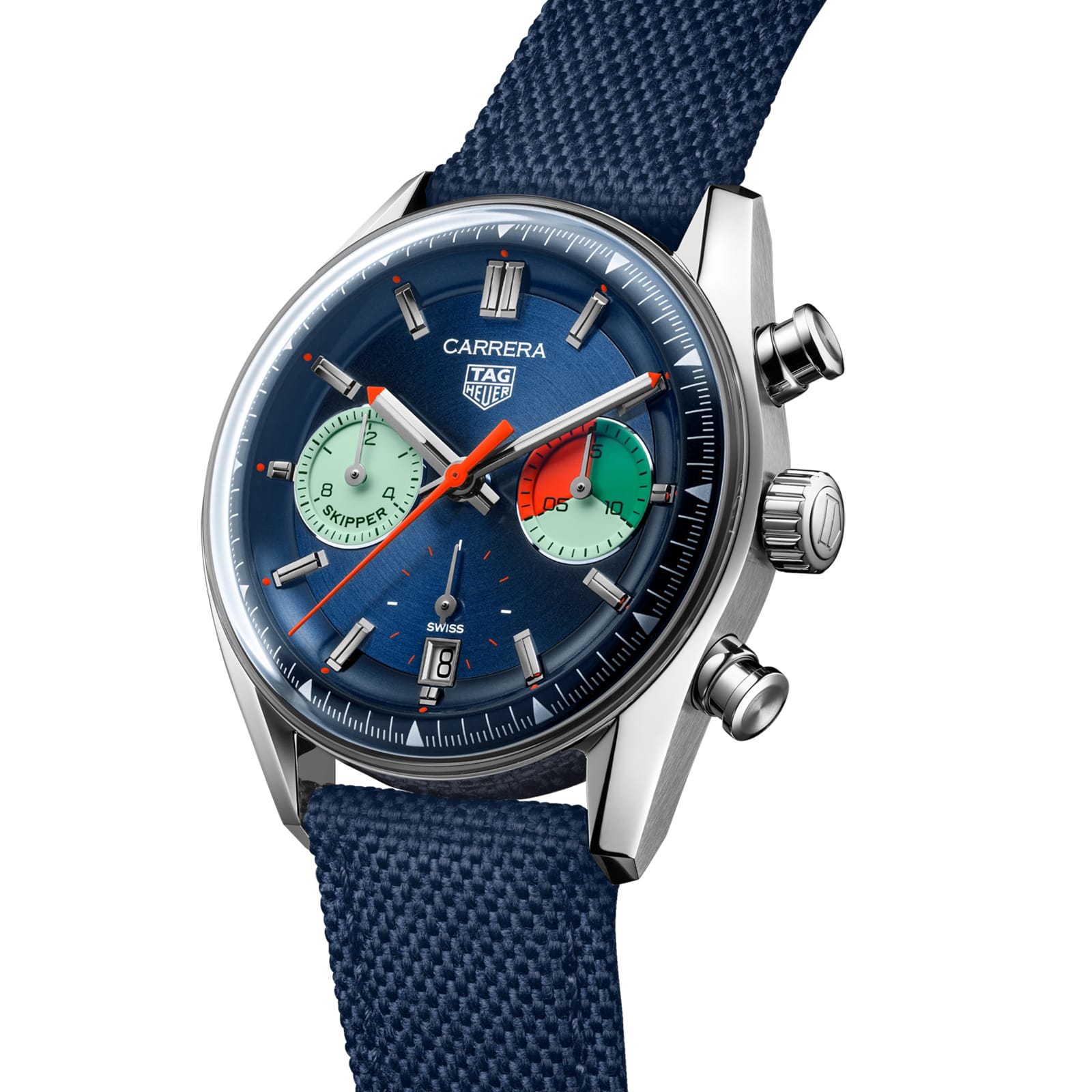 TAG Heuer Replica Watch Carrera Chronograph Skipper Automatic 39 mm Steel - Imitation-watches