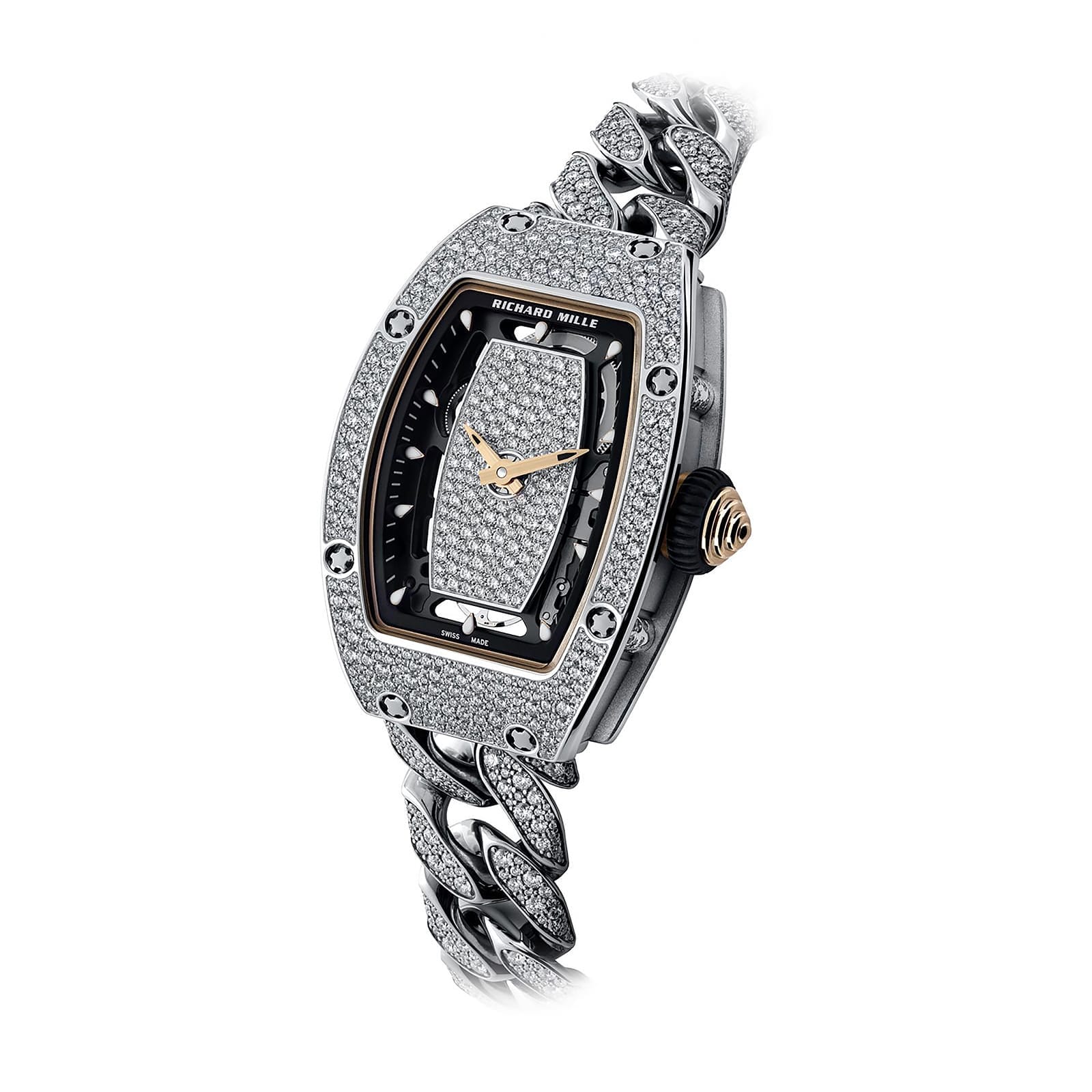 Fake Richard Mille Replica Watch RM 07-01 Automatic Winding Snow Setting - Imitation-watches