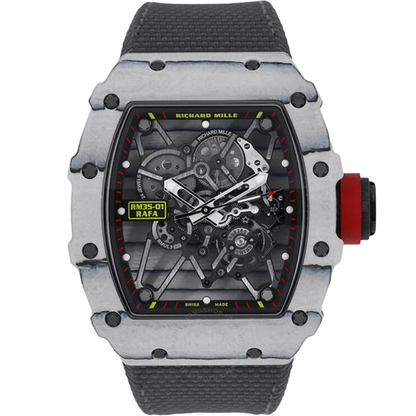 Fake Richard Mille Replica Watch RM 35-01 Rafael Nadal NTPT Carbon Limited Edition - Imitation-watches