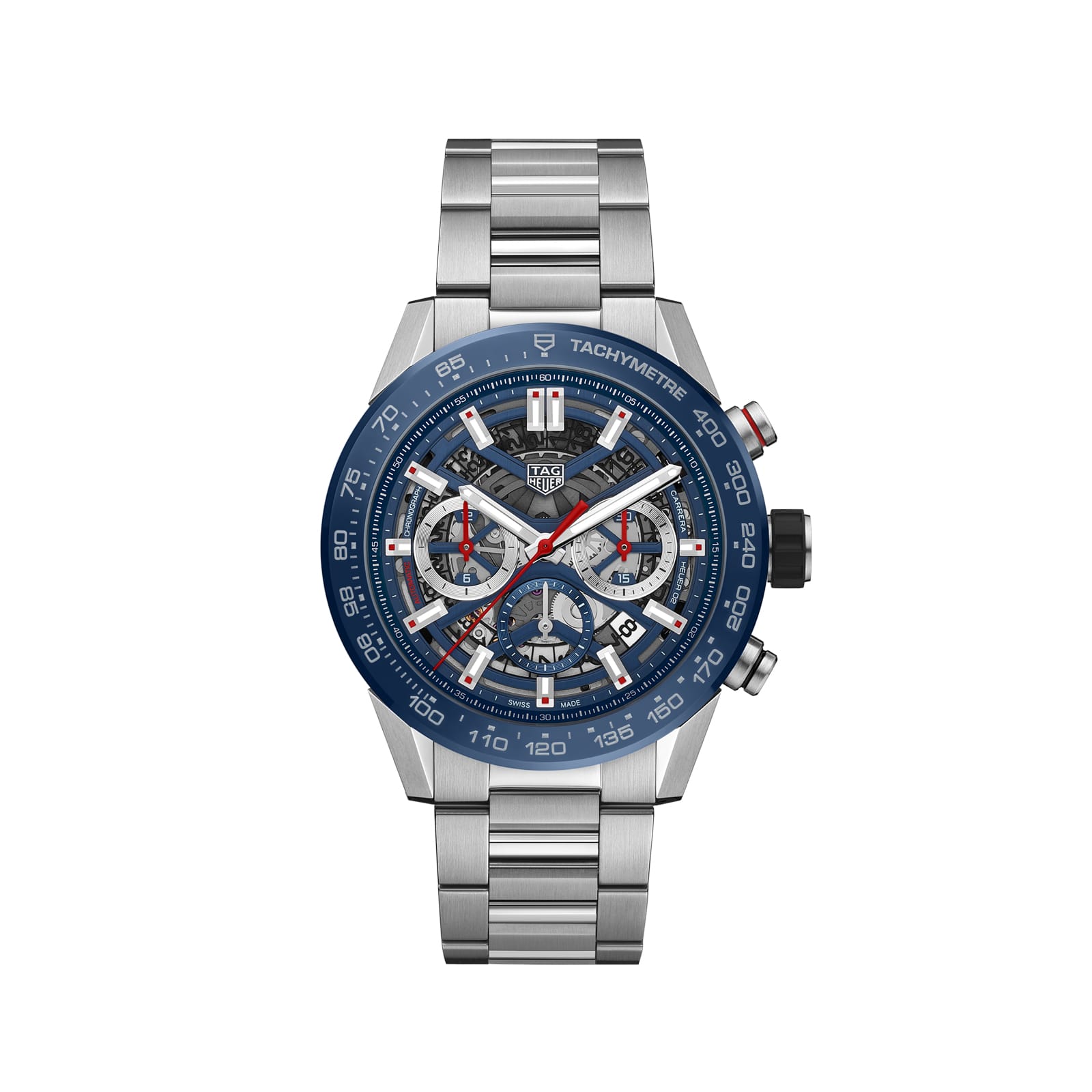 TAG Heuer Replica Watch Carrera Chronograph Automatic 45 mm Steel & Ceramic - Imitation-watches