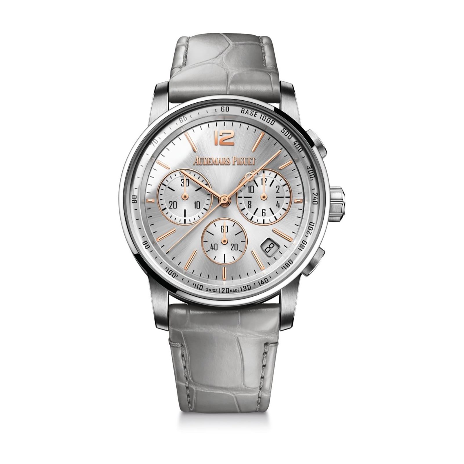 Audemars Piguet Replica Watch Code 11.59 Chronograph White/Rose Gold 41mm Grey Dial 26393CR.OO.A008KB.01 OMF - Imitation-watches