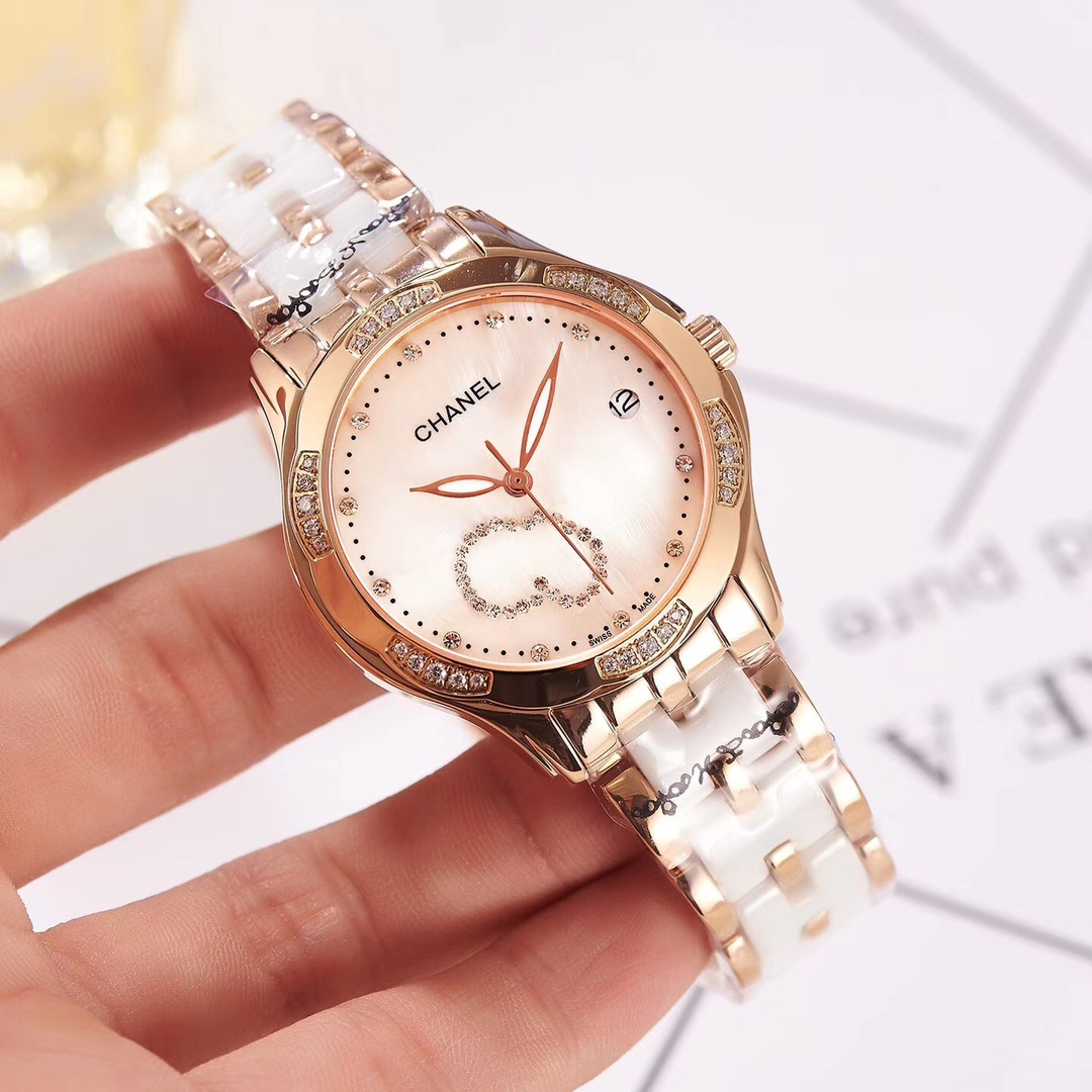 CHANEL Goddess quartz watch Imported quartz-3 hands diameter 34mm - Imitation-watches