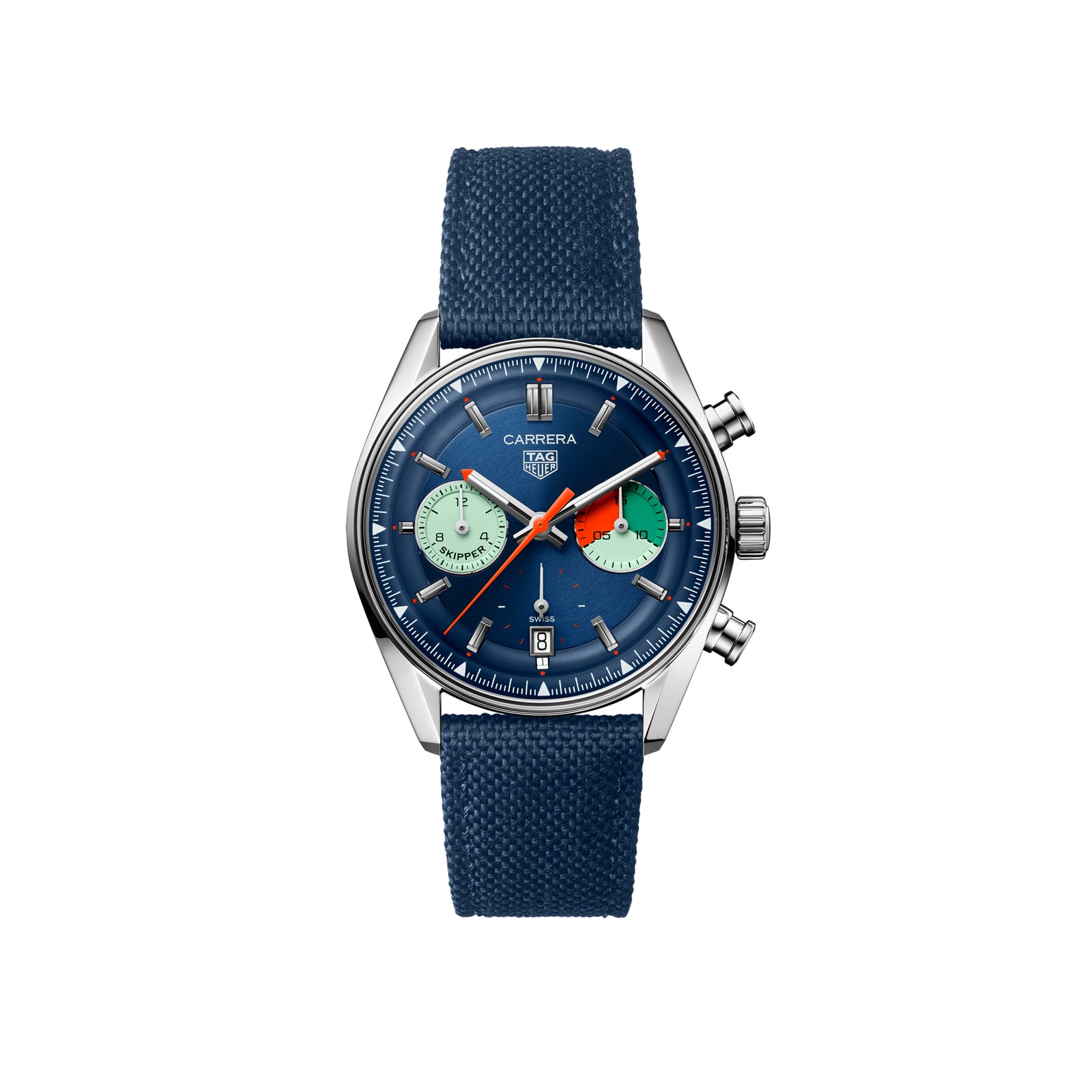 TAG Heuer Replica Watch Carrera Chronograph Skipper Automatic 39 mm Steel - Imitation-watches