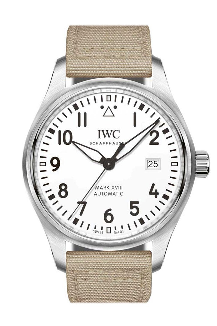 IWC Pilot's Watch Mark XVIII Antoine de Saint Exupery White Dial IW327017 - Imitation-watches