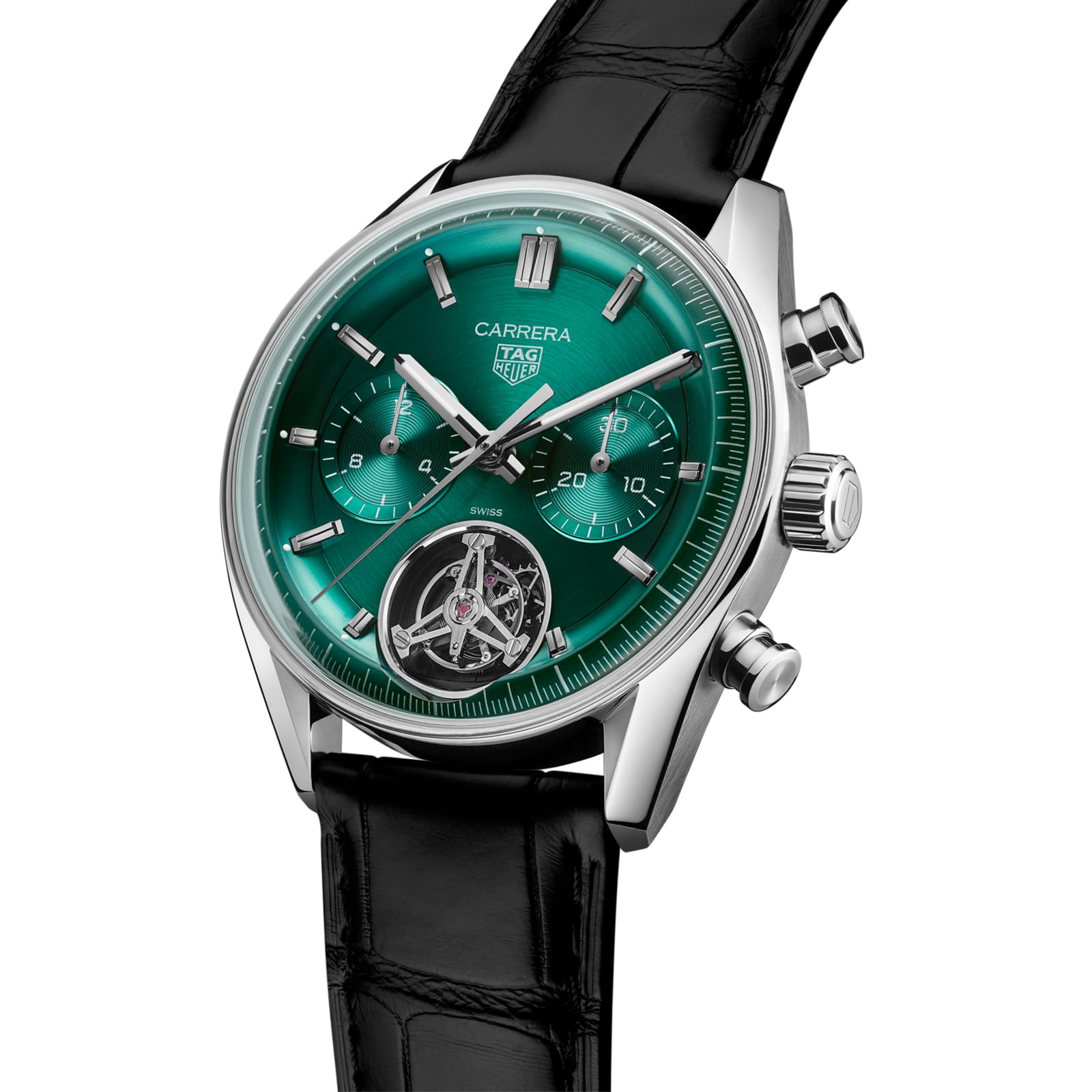 TAG Heuer Replica Watch CARRERA Chronograph Tourbillon Automatic 42 mm Steel - Imitation-watches