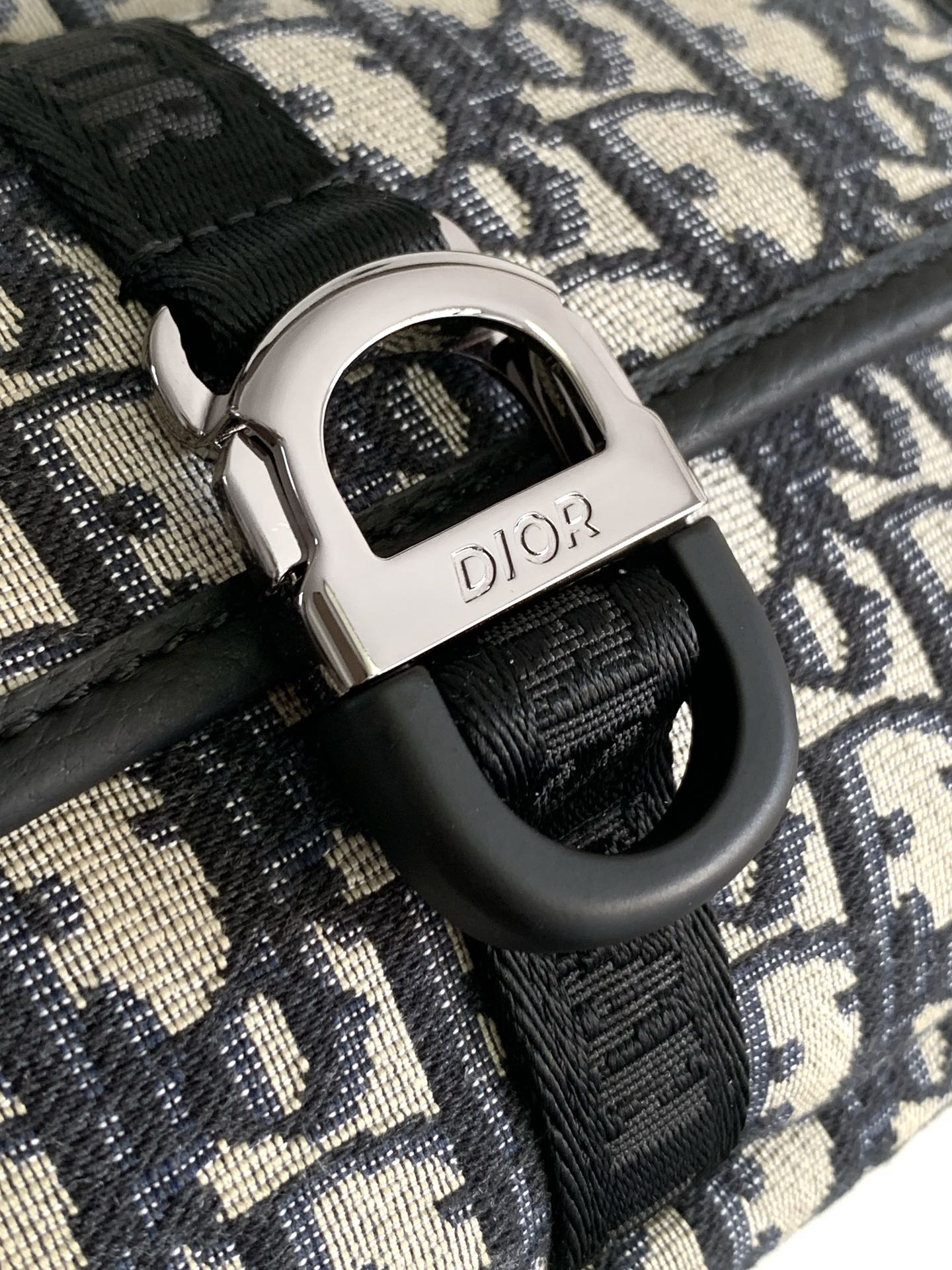 Dior 8 Belt Bag - Beige and Black Dior Oblique Jacquard - Replica Luxury Bags™