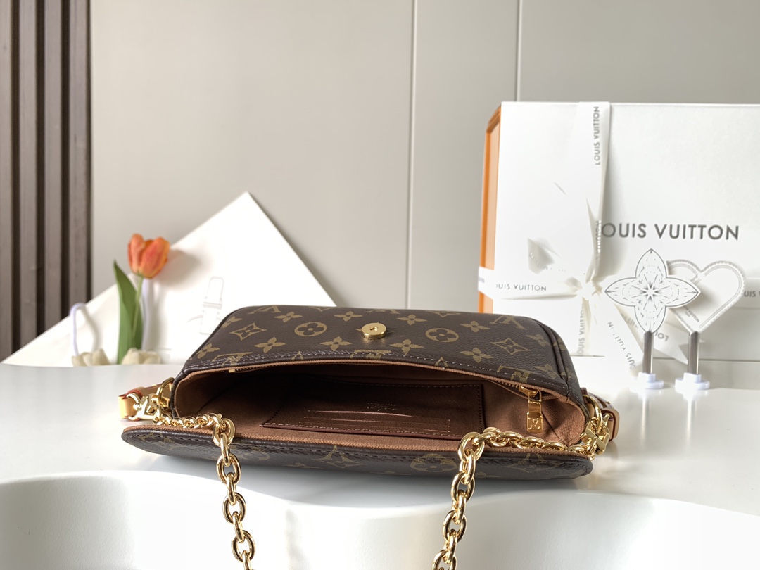 LV Wallet on Chain Ivy Monogram - Replica Luxury Bags™