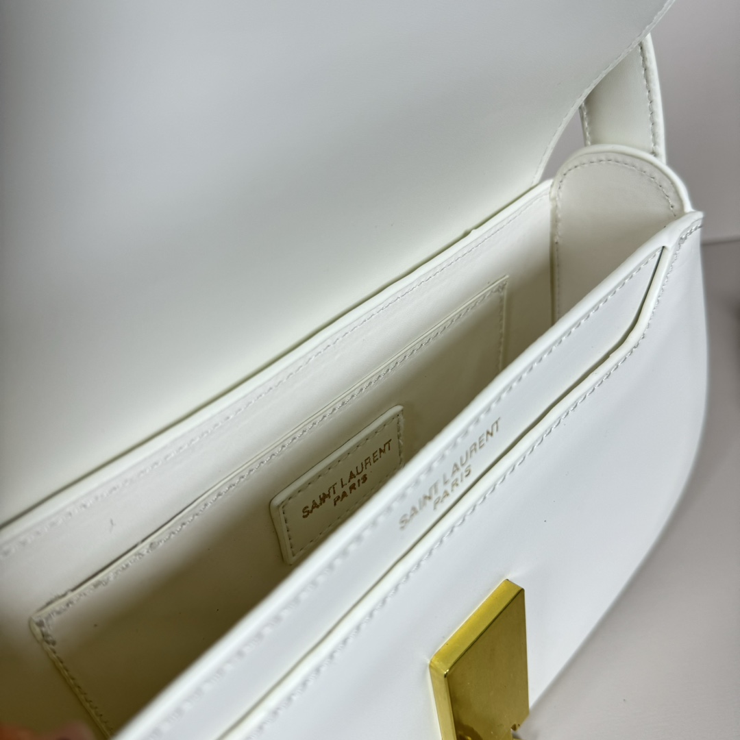 YSL Top Handle  - White - Replica Luxury Bags™