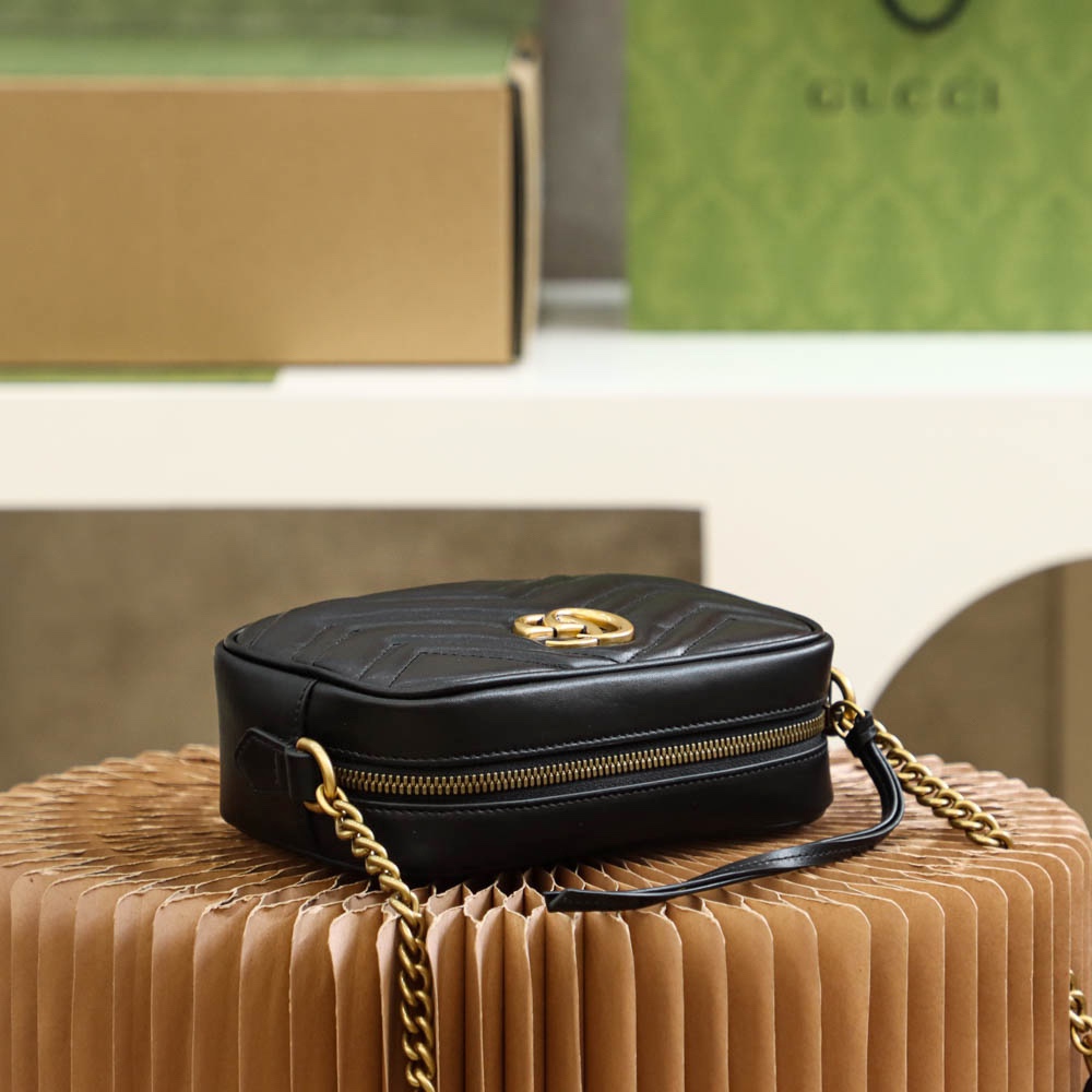 Gucci GG Marmont Mini & Small Shoulder  in Black | Camera - Replica Luxury Bags™
