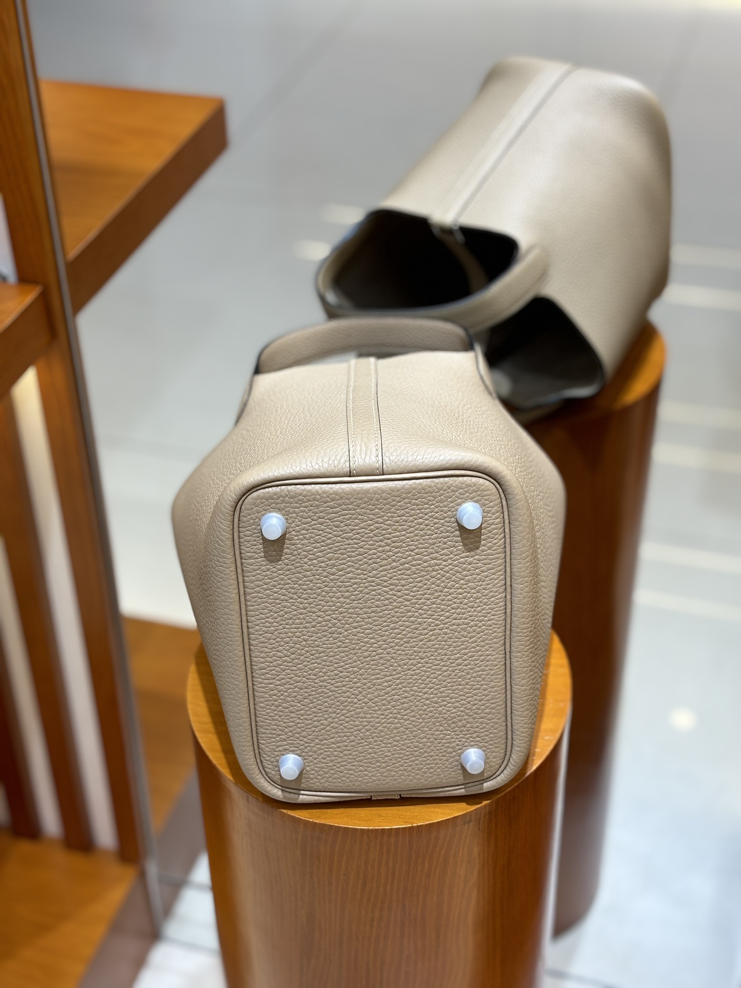 Hermes Picotin lock  18cm in Sand Silver Hardware - Replica Luxury Bags™