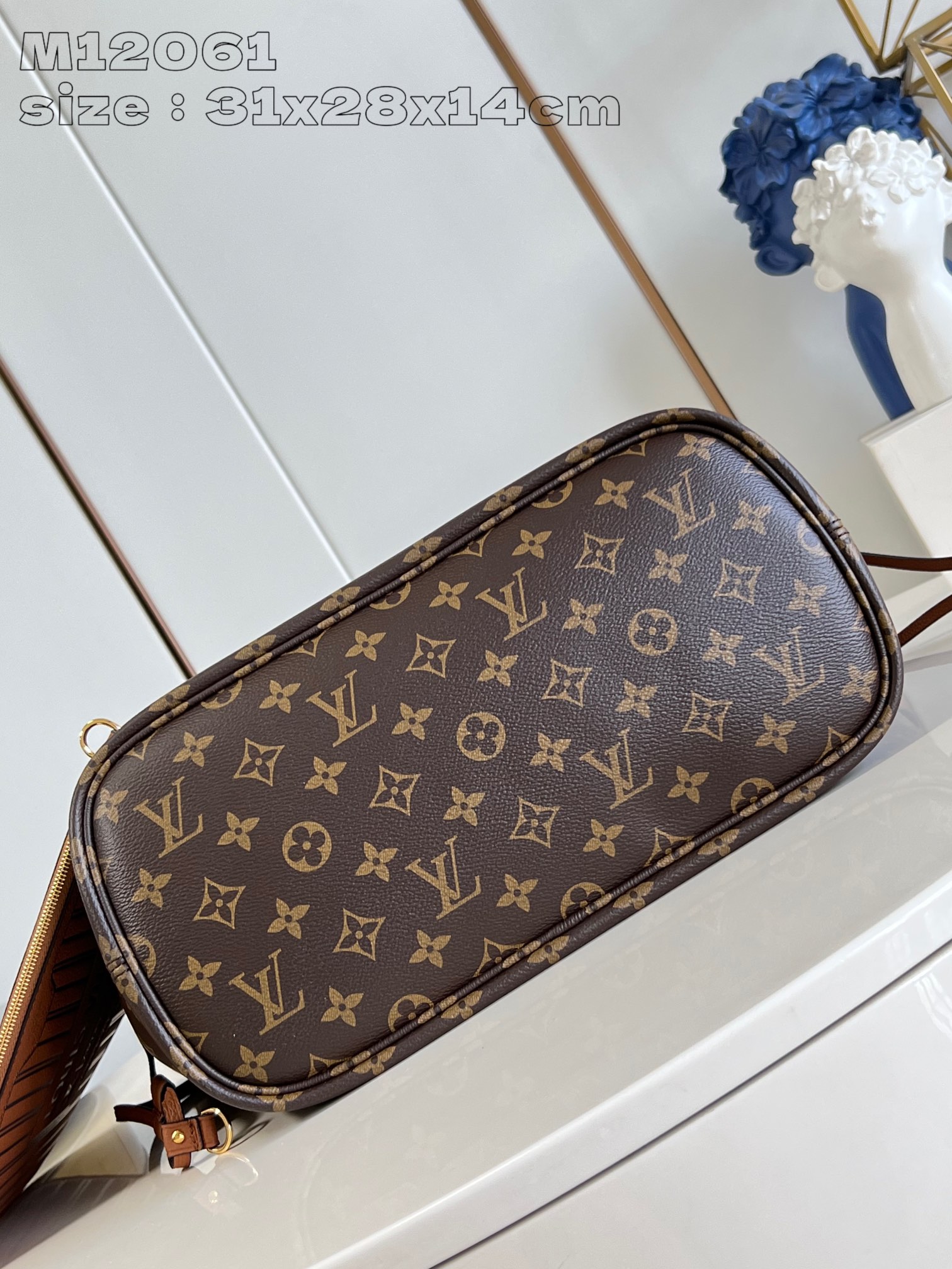 LV Neverfull Inside Out  Brown - Replica Luxury Bags™