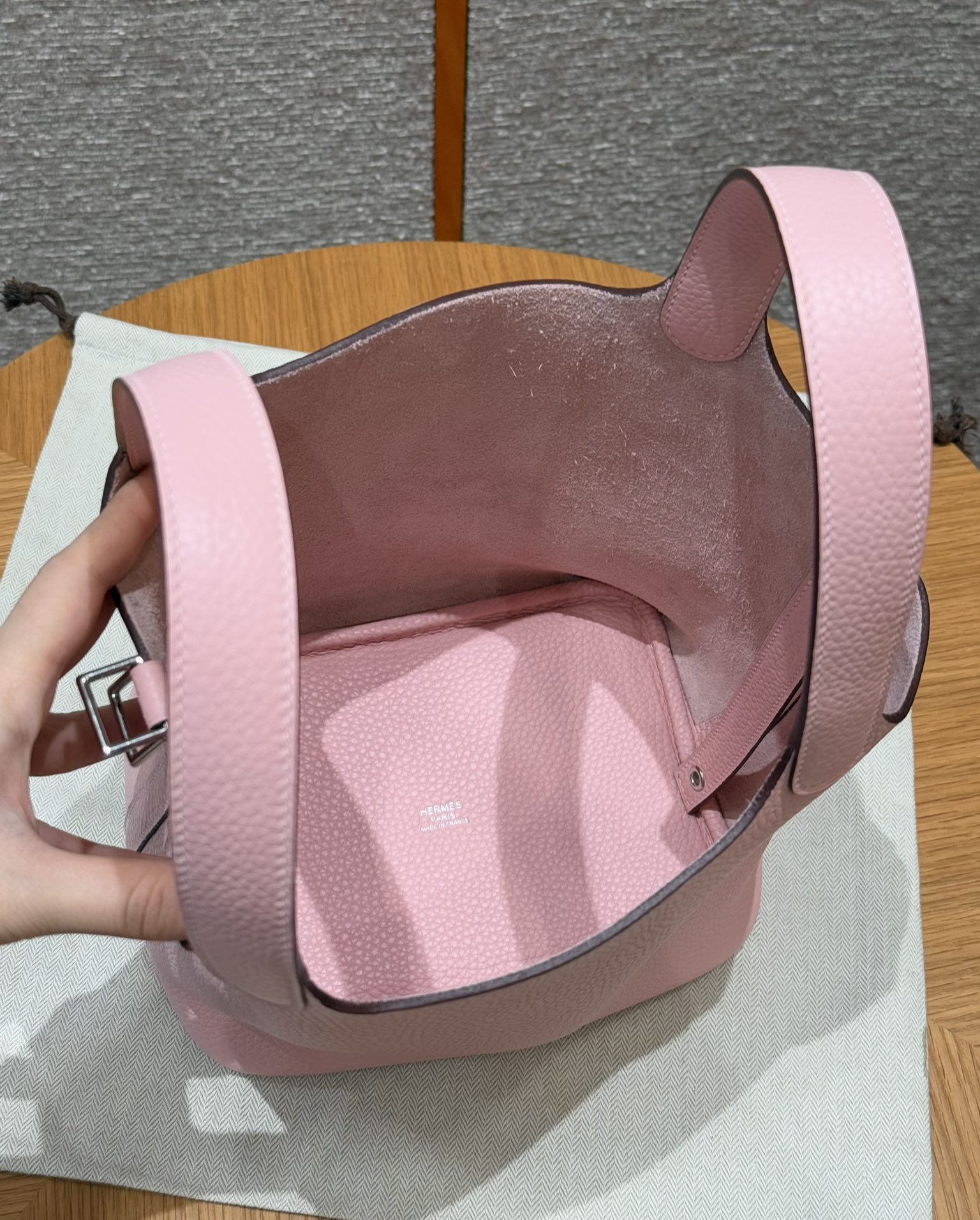 Hermes Picotin lock  18cm in Pink Silver Hardware - Replica Luxury Bags™