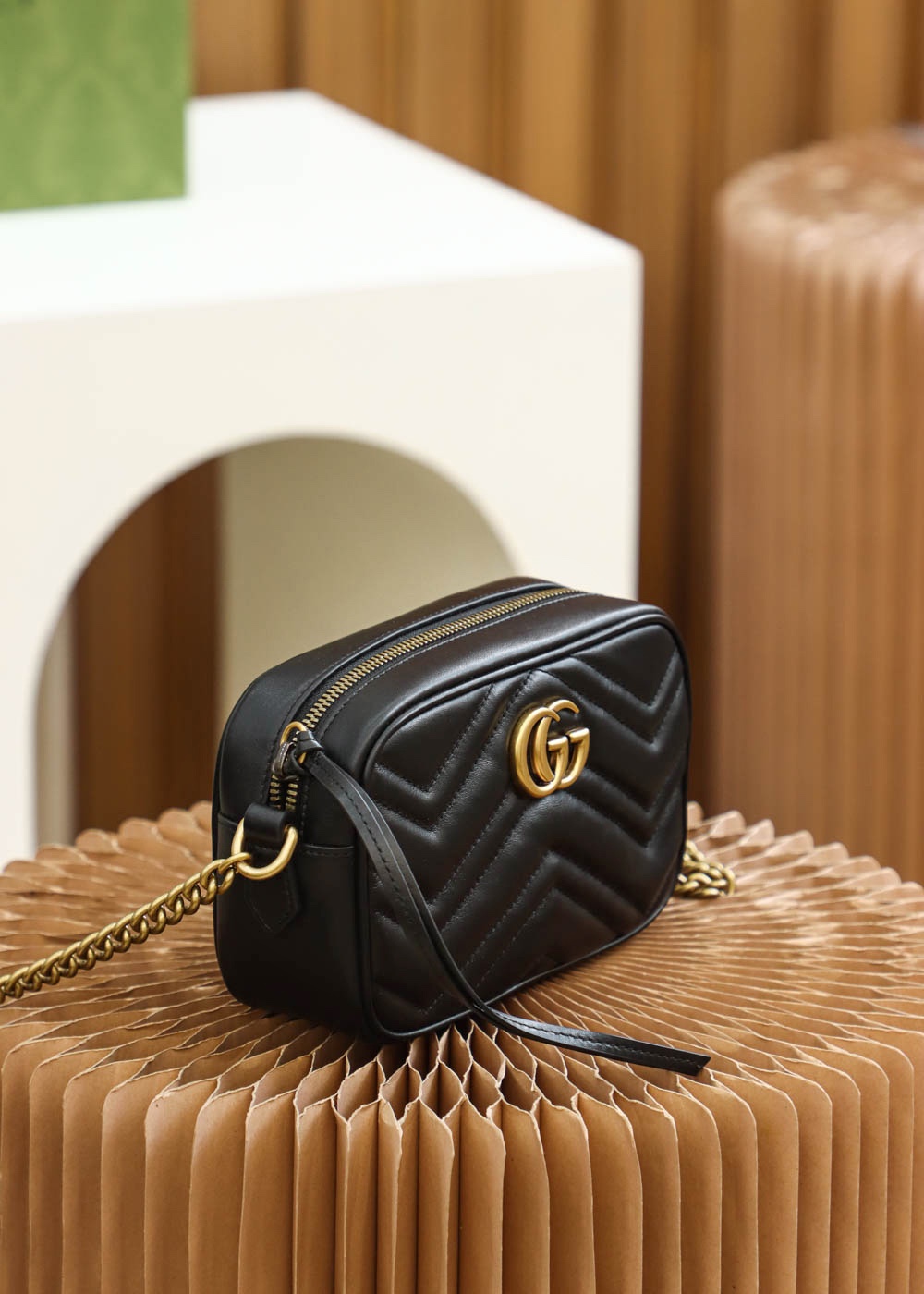 Gucci GG Marmont Mini & Small Shoulder  in Black | Camera - Replica Luxury Bags™