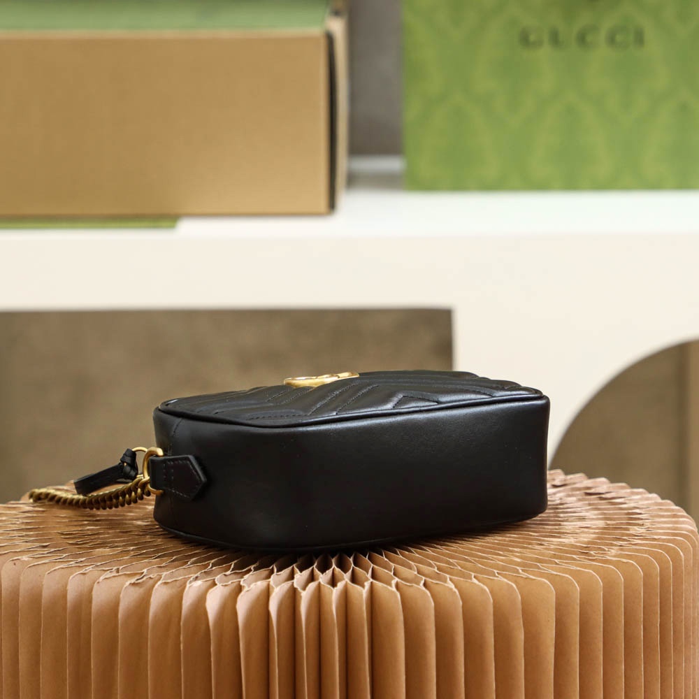 Gucci GG Marmont Mini & Small Shoulder  in Black | Camera - Replica Luxury Bags™