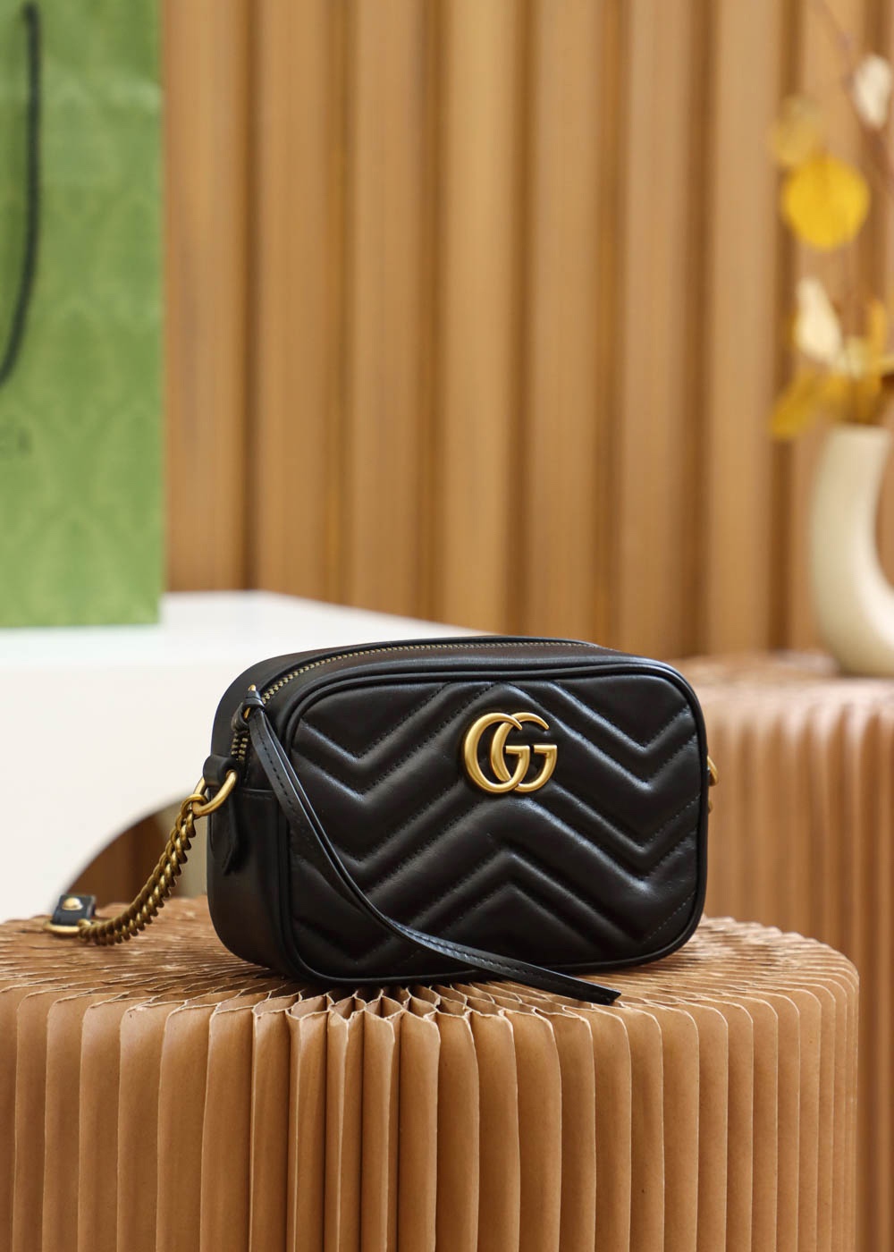Gucci GG Marmont Mini & Small Shoulder  in Black | Camera - Replica Luxury Bags™