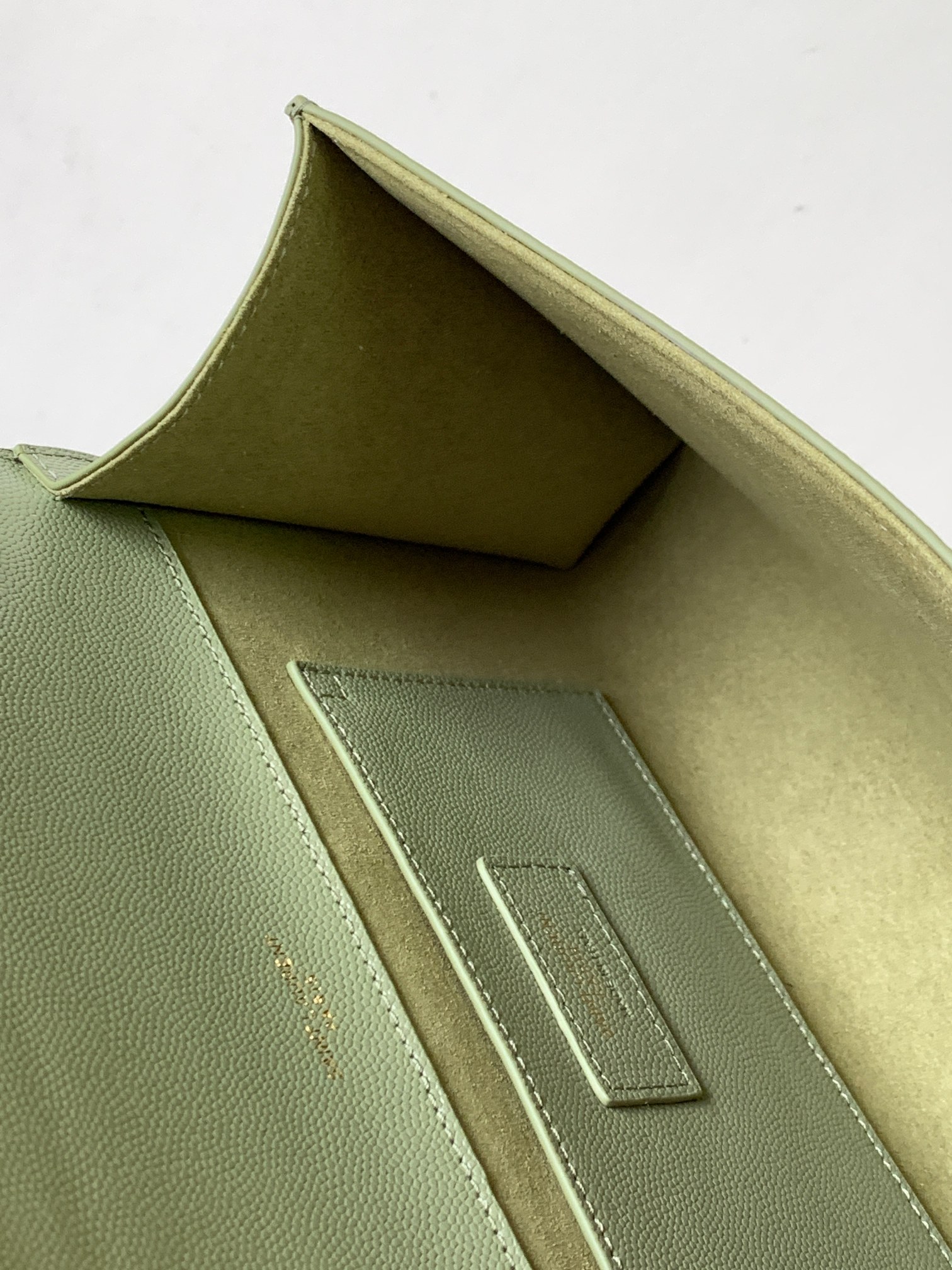 YSL Kate Small & Medium Chain  in Green Leather Gold-Toned Hardware - Replica Luxury Bags™