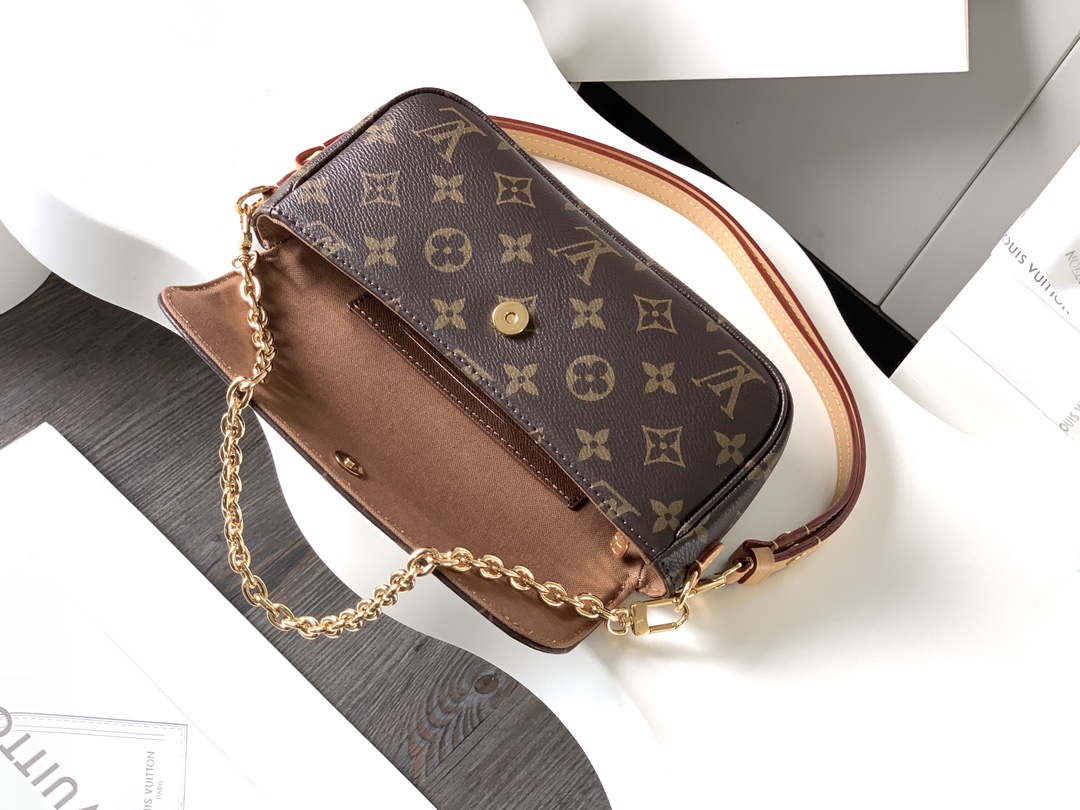 LV Wallet on Chain Ivy Monogram - Replica Luxury Bags™
