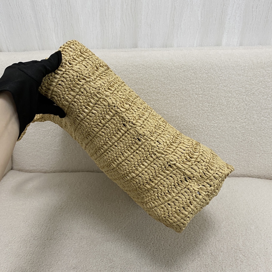 YSL Rive Gauche  in Raffia - Replica Luxury Bags™