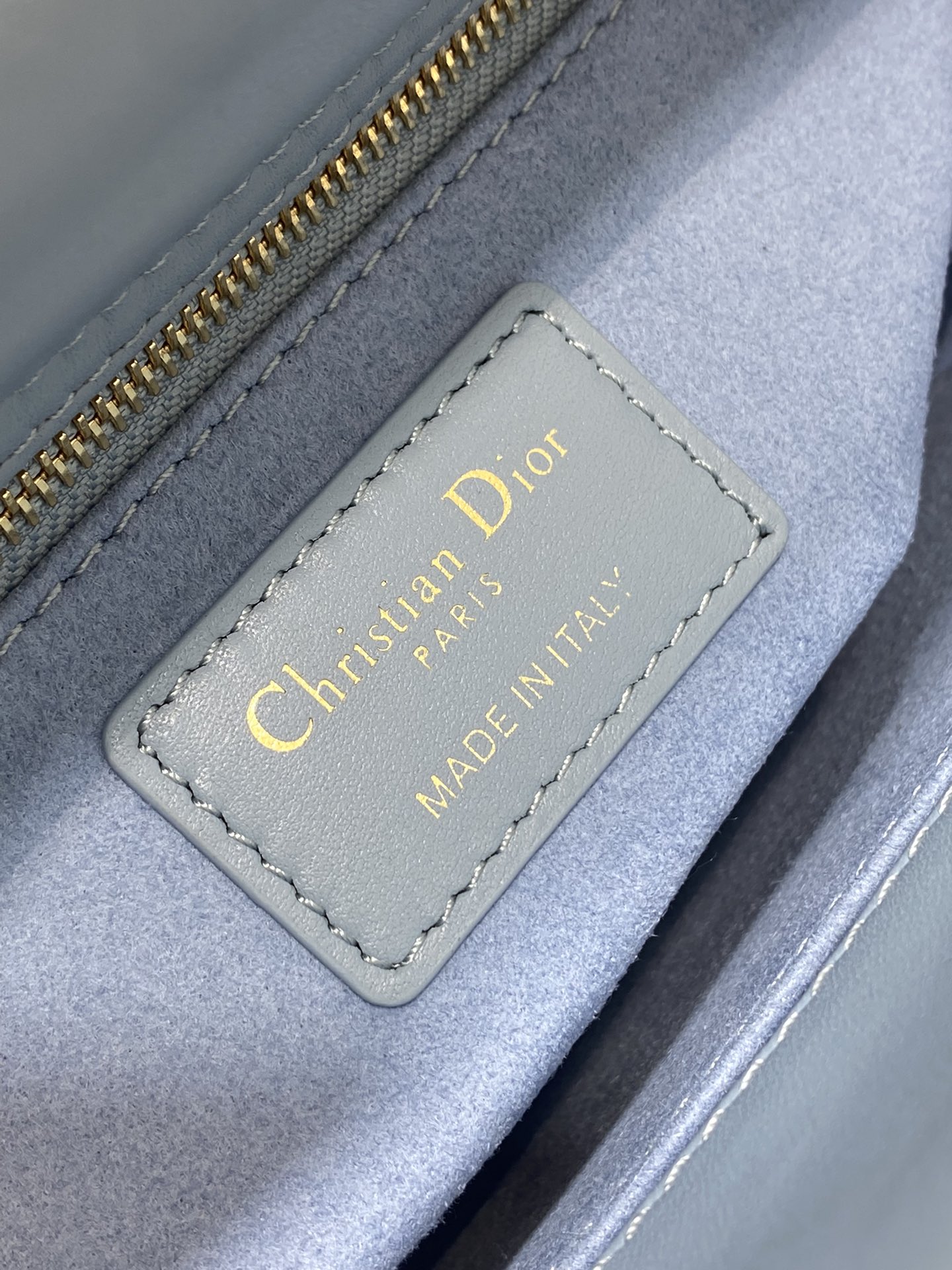 Mini & Small Lady Dior Two Tone  - Grey & Blue - Replica Luxury Bags™
