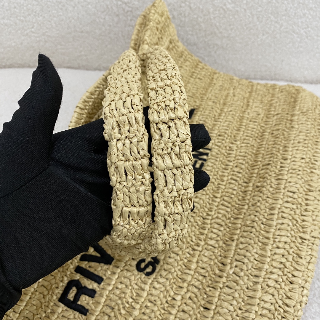 YSL Rive Gauche  in Raffia - Replica Luxury Bags™