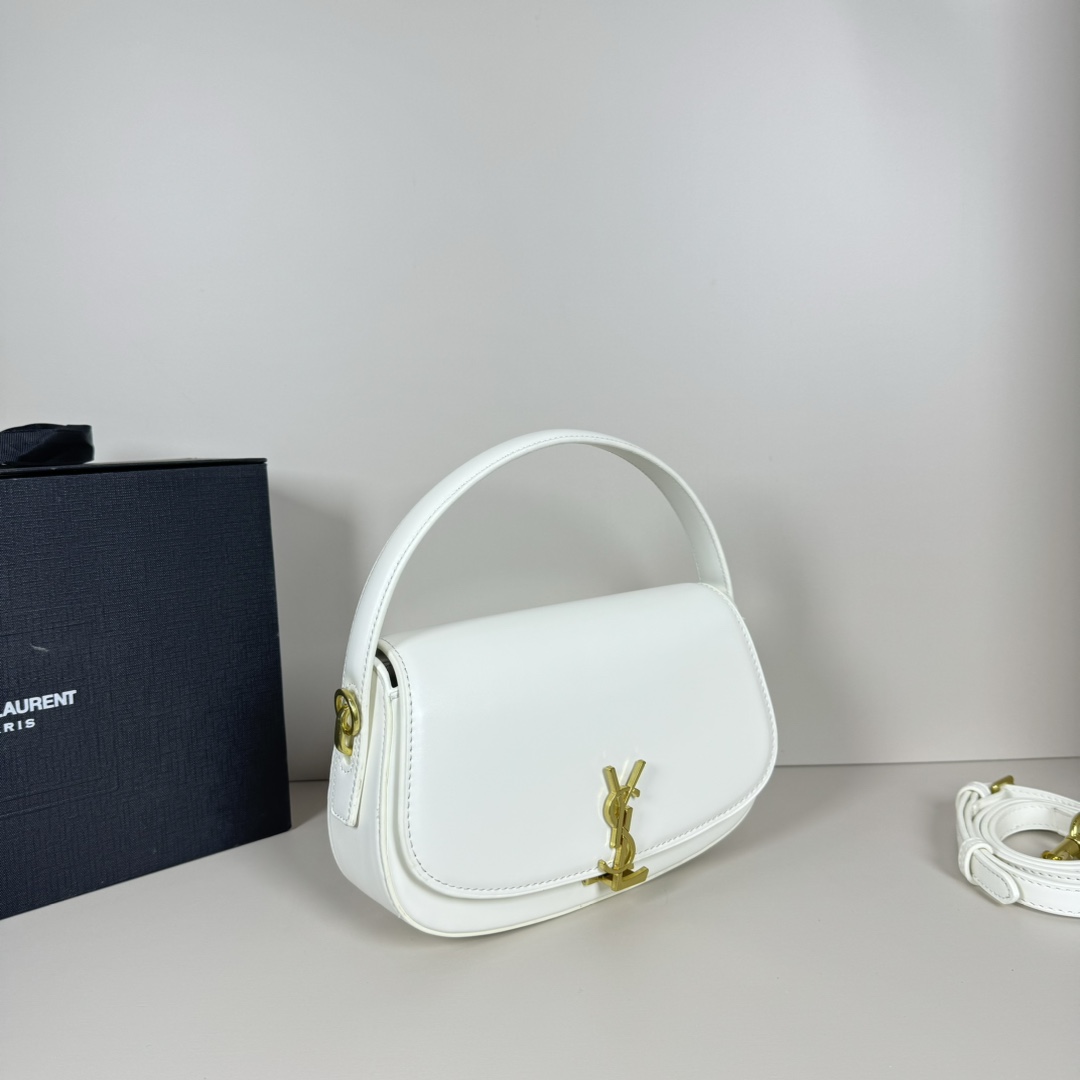 YSL Top Handle  - White - Replica Luxury Bags™