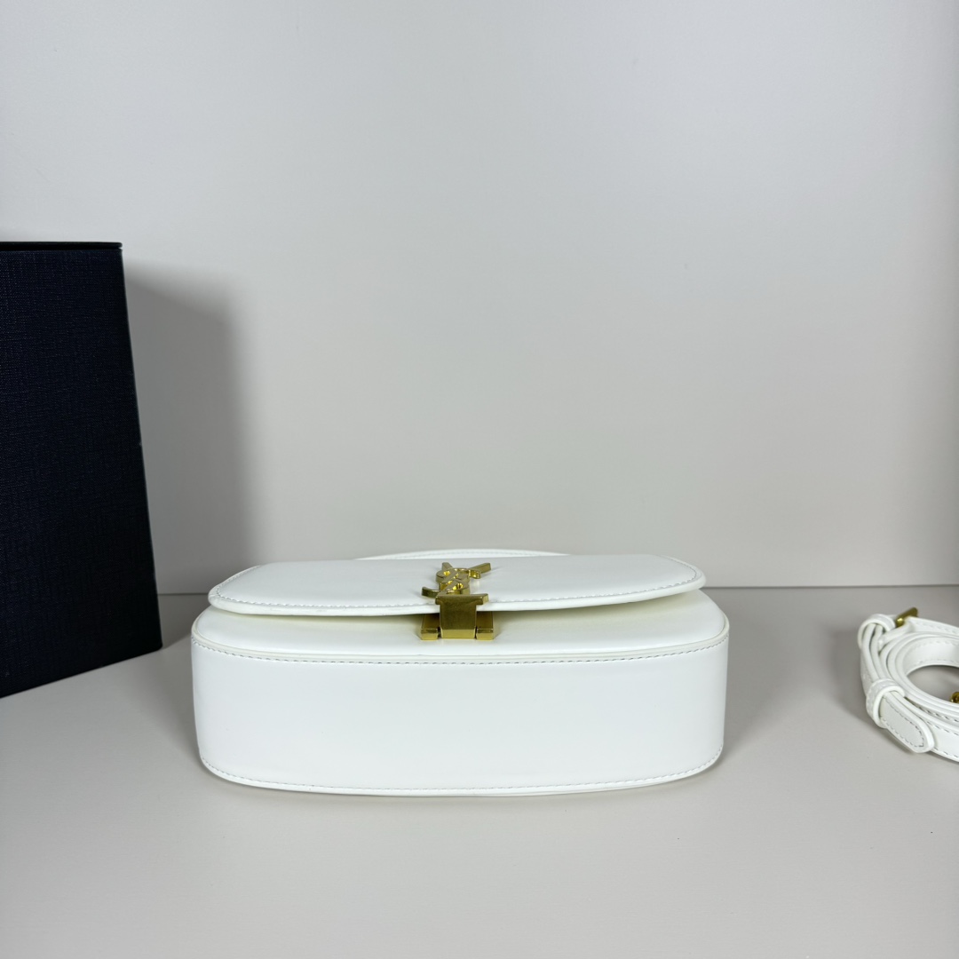 YSL Top Handle  - White - Replica Luxury Bags™