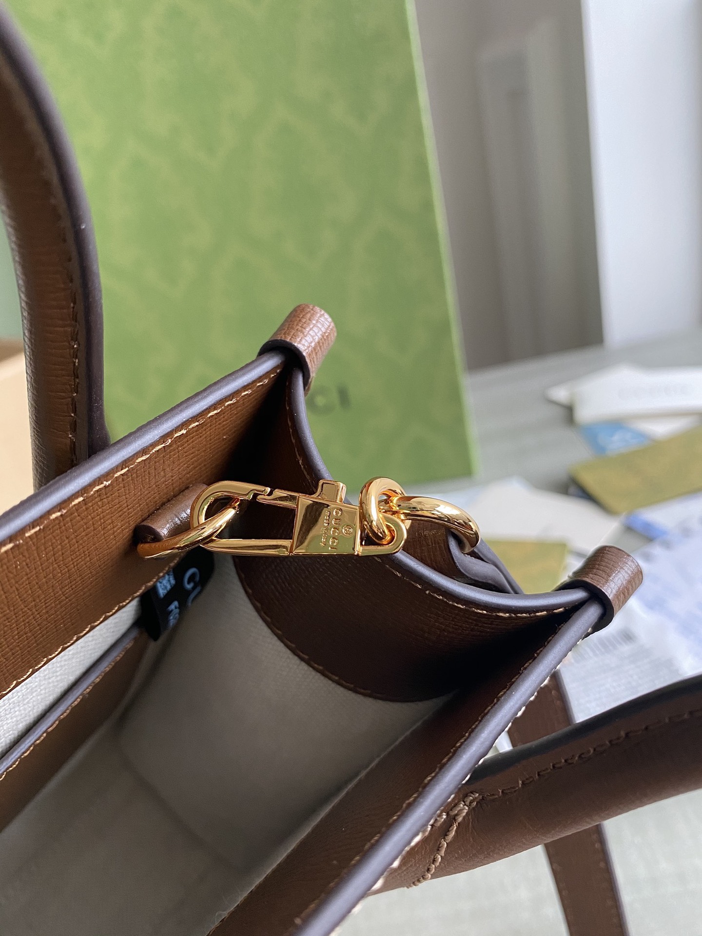 Gucci Mini Tote  in Brown - Replica Luxury Bags™