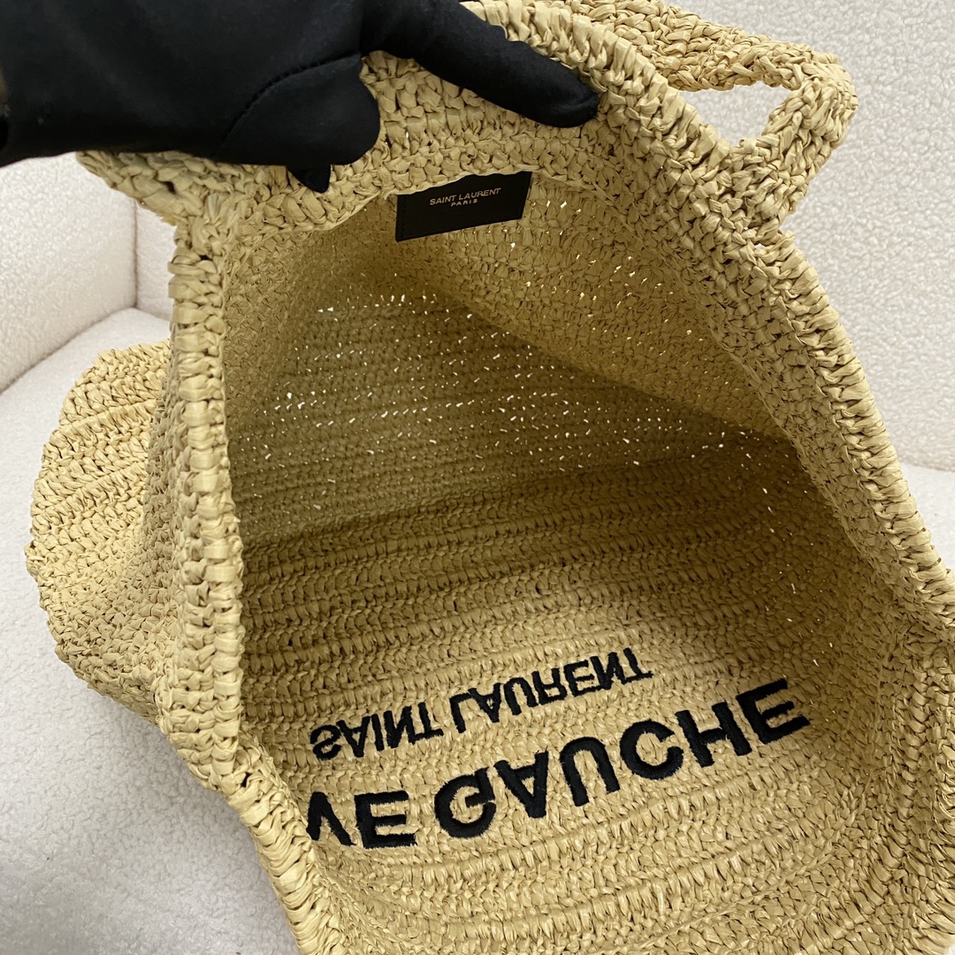 YSL Rive Gauche  in Raffia - Replica Luxury Bags™