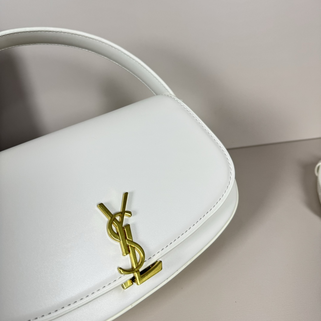 YSL Top Handle  - White - Replica Luxury Bags™