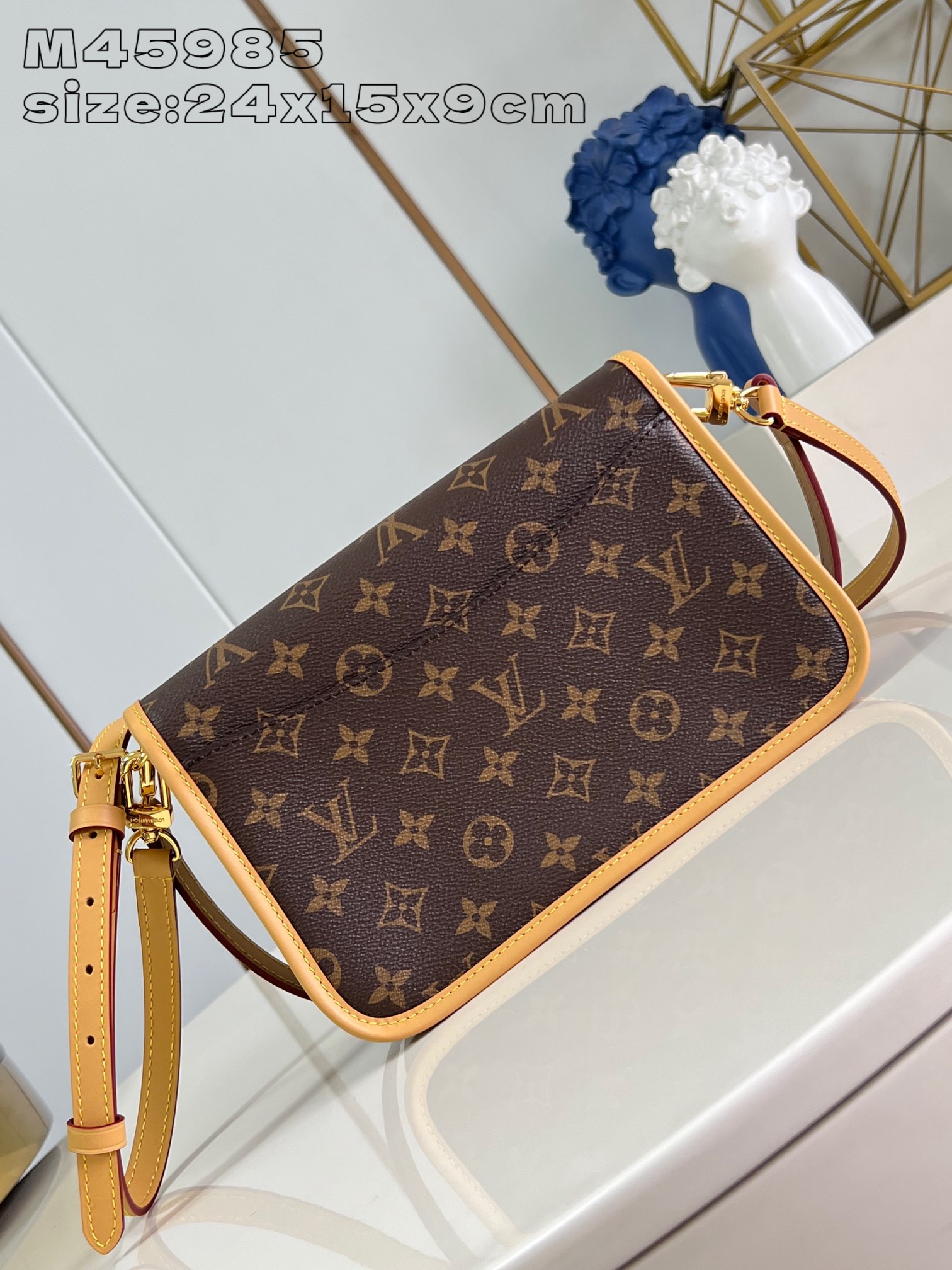 LV Diane  - Leather Strap Version - Replica Luxury Bags™