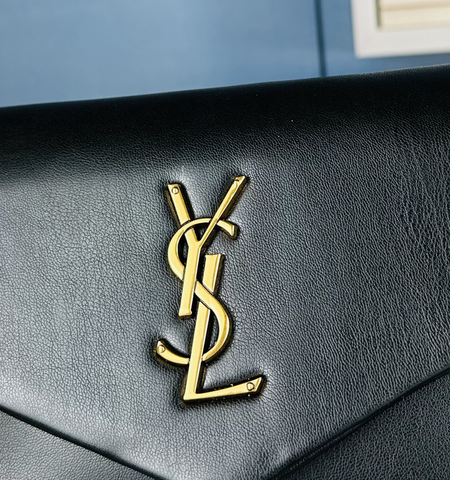 YSL Calypso Leather Chain  - Black - Replica Luxury Bags™