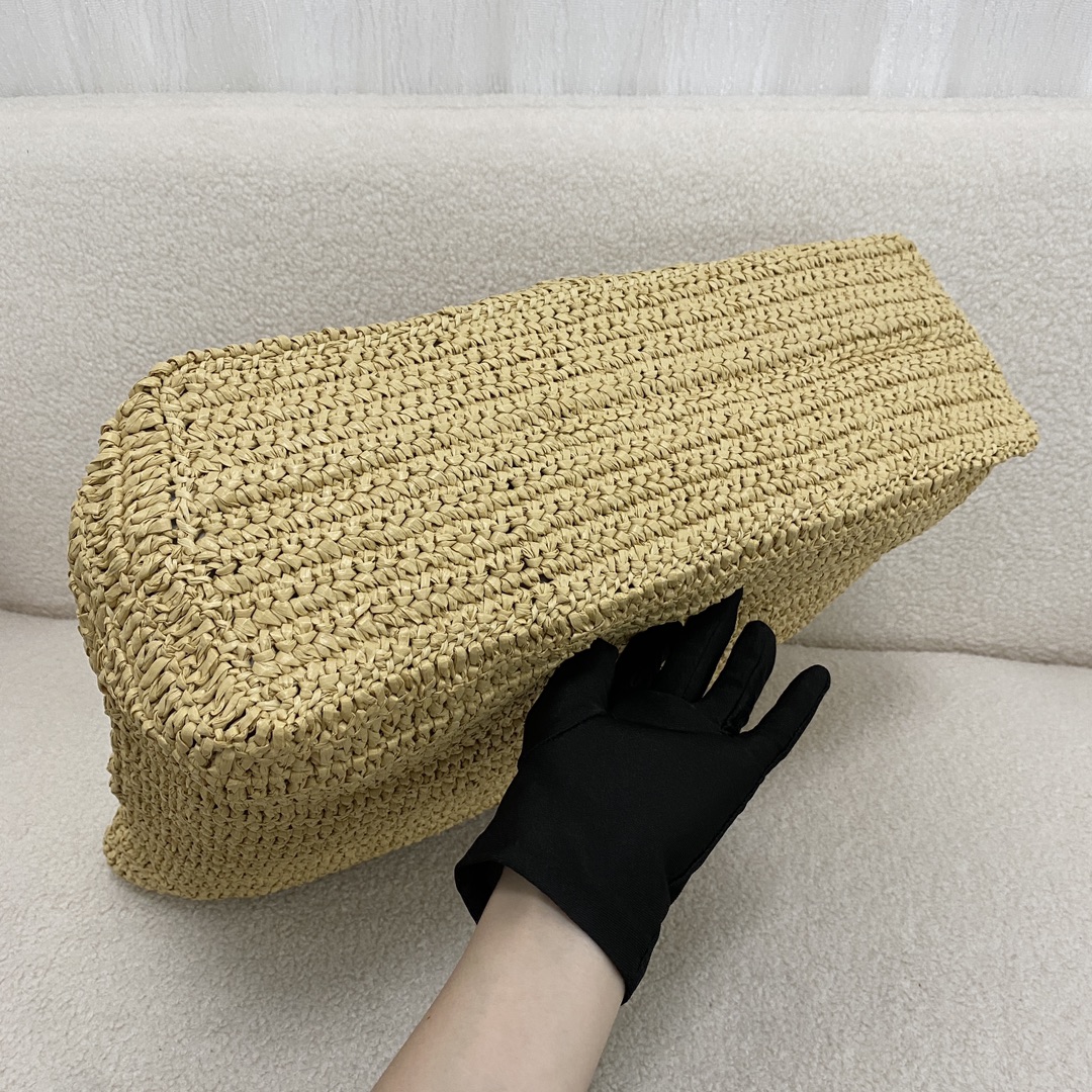 YSL Rive Gauche  in Raffia - Replica Luxury Bags™