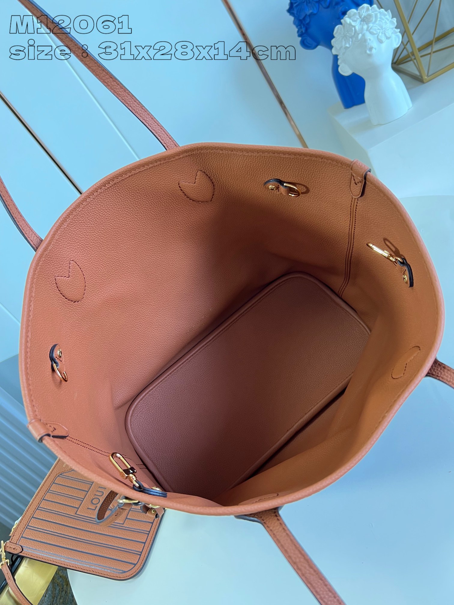 LV Neverfull Inside Out  Brown - Replica Luxury Bags™