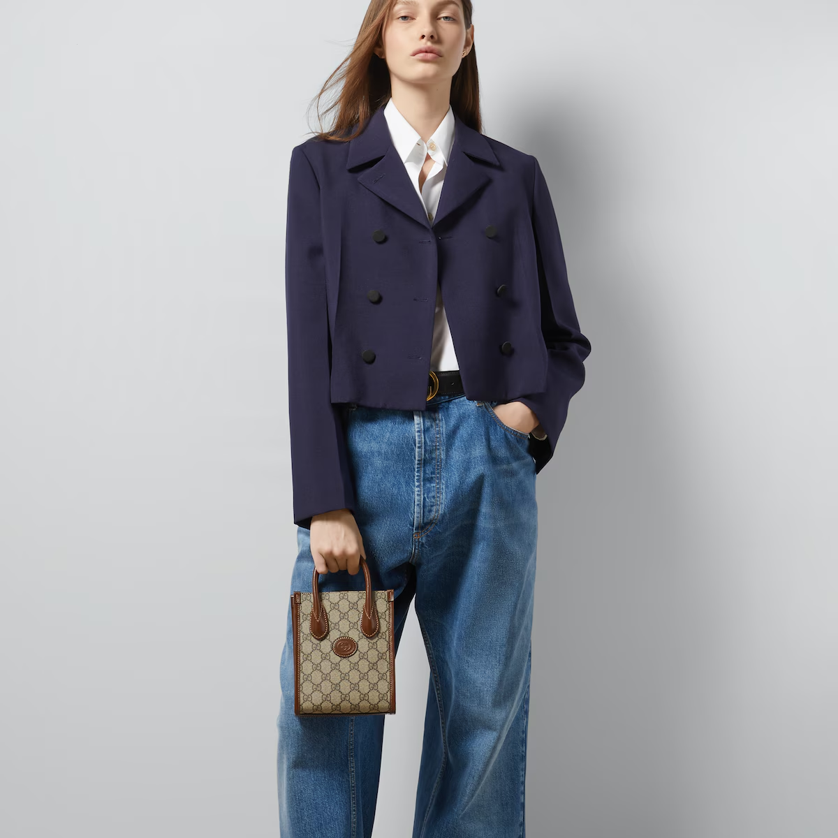 Gucci Mini Tote  in Brown - Replica Luxury Bags™