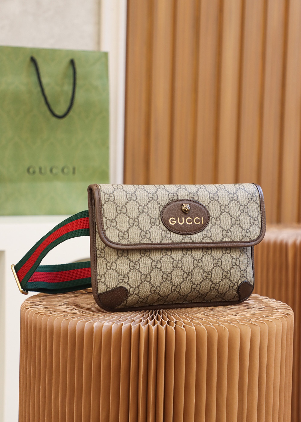 Gucci Neo Vintage Small Belt Bag - Replica Luxury Bags™