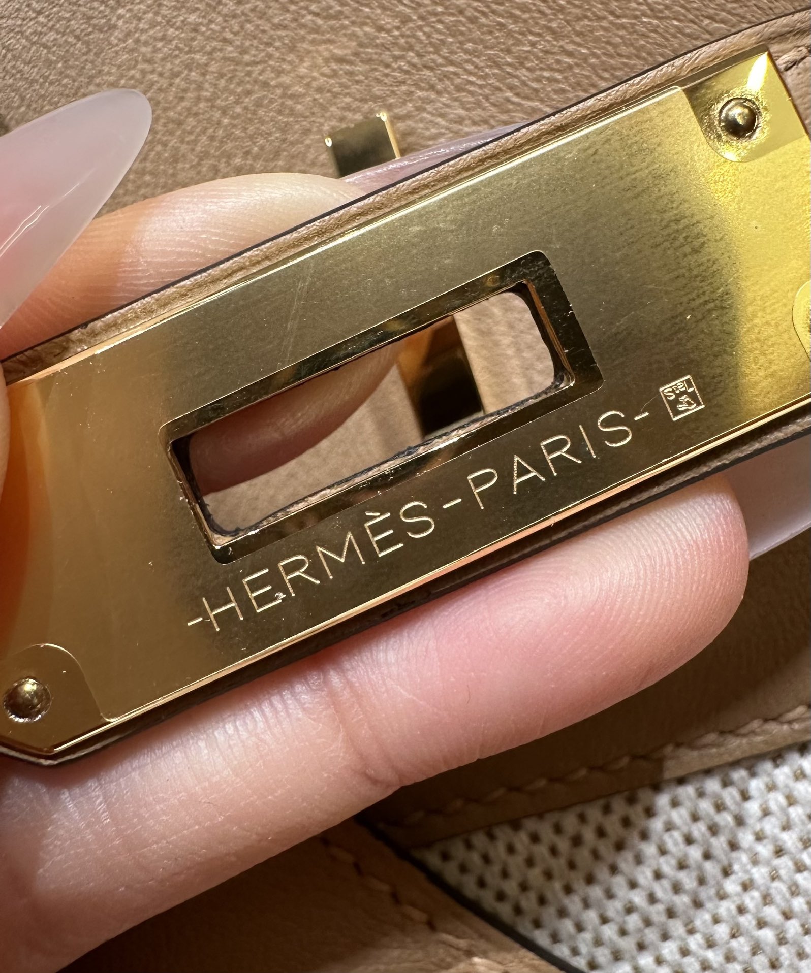 Hermes Birkin  30cm in Brown & White Red Gold Hardware - Replica Luxury Bags™