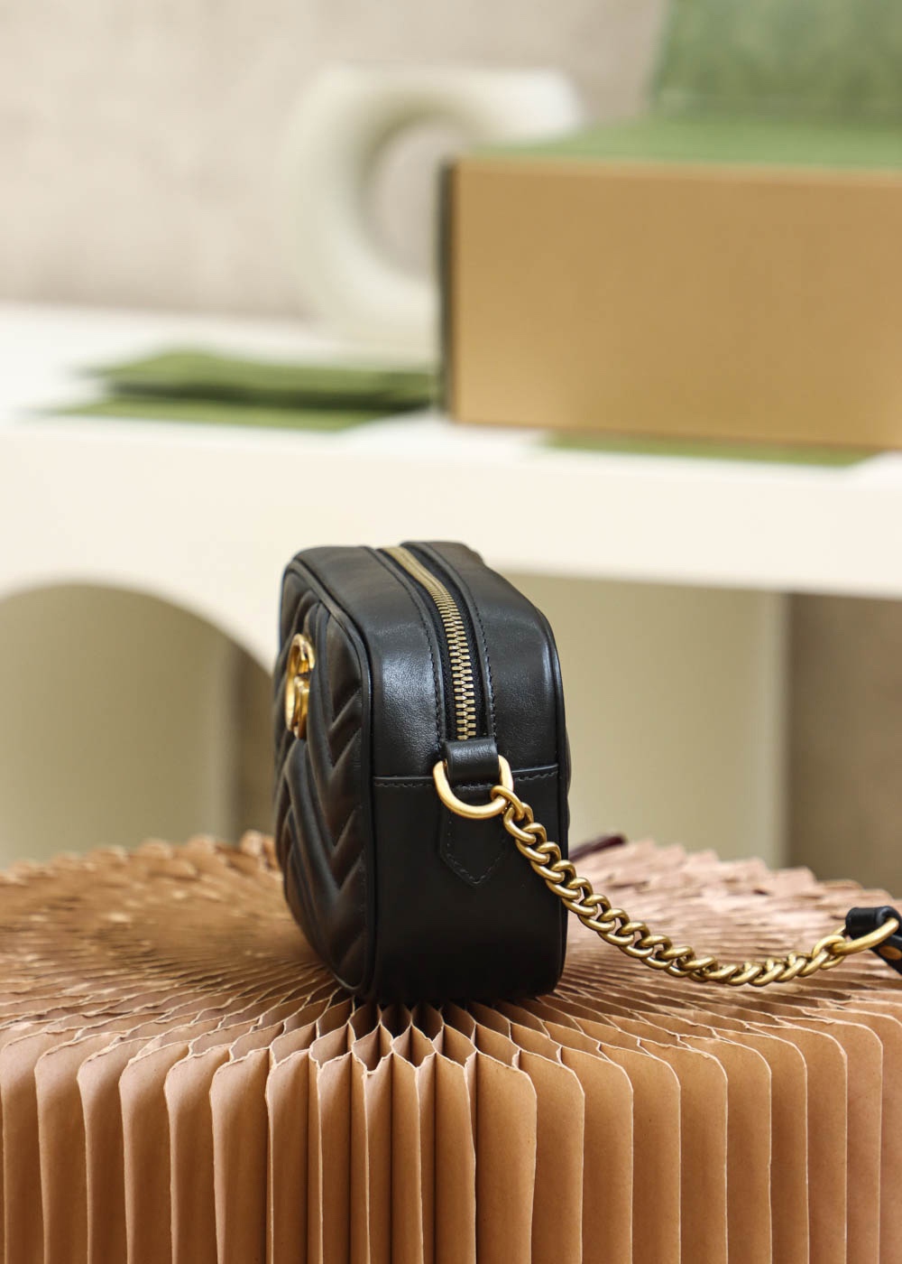 Gucci GG Marmont Mini & Small Shoulder  in Black | Camera - Replica Luxury Bags™